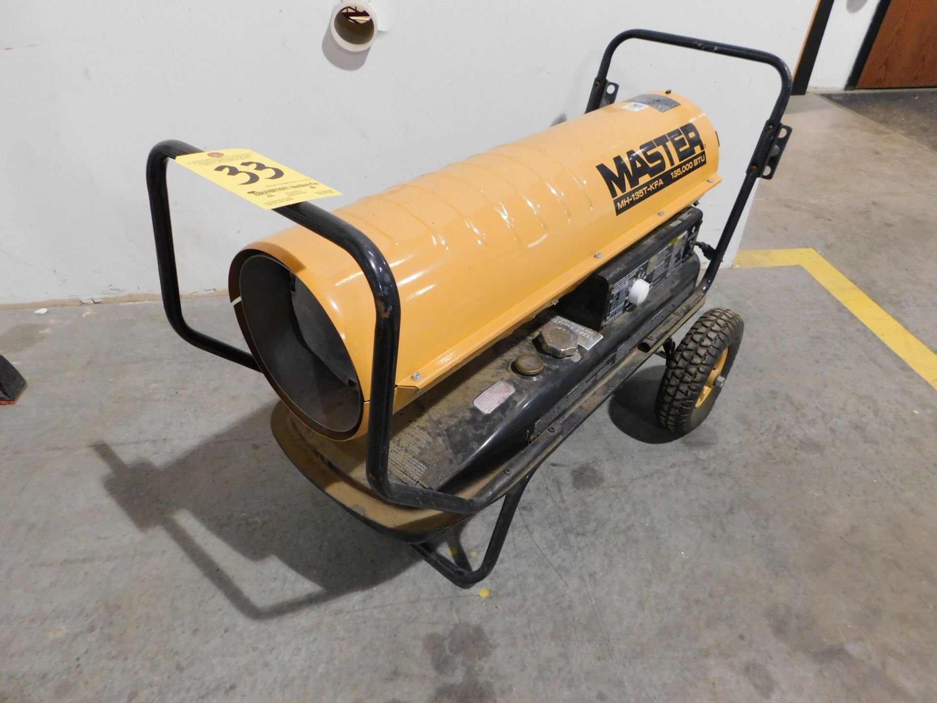 Master MH-135T-KFA Torpedo Heater, 135,000 BTU, Kerosene