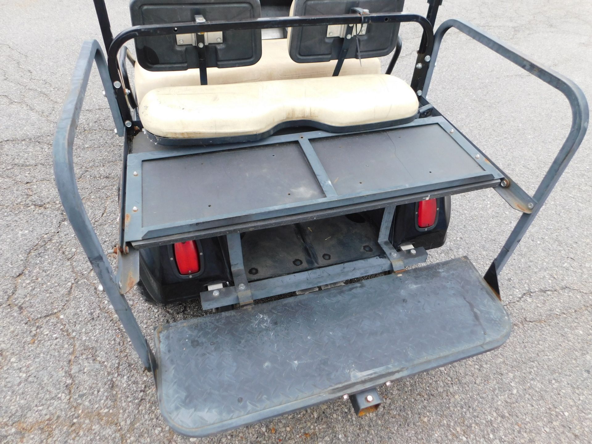 Club Car Gas-Powered Golf Cart, SN AG9924-769798, Canopy, Windshield, Fold-Out Back Bed - Image 15 of 16
