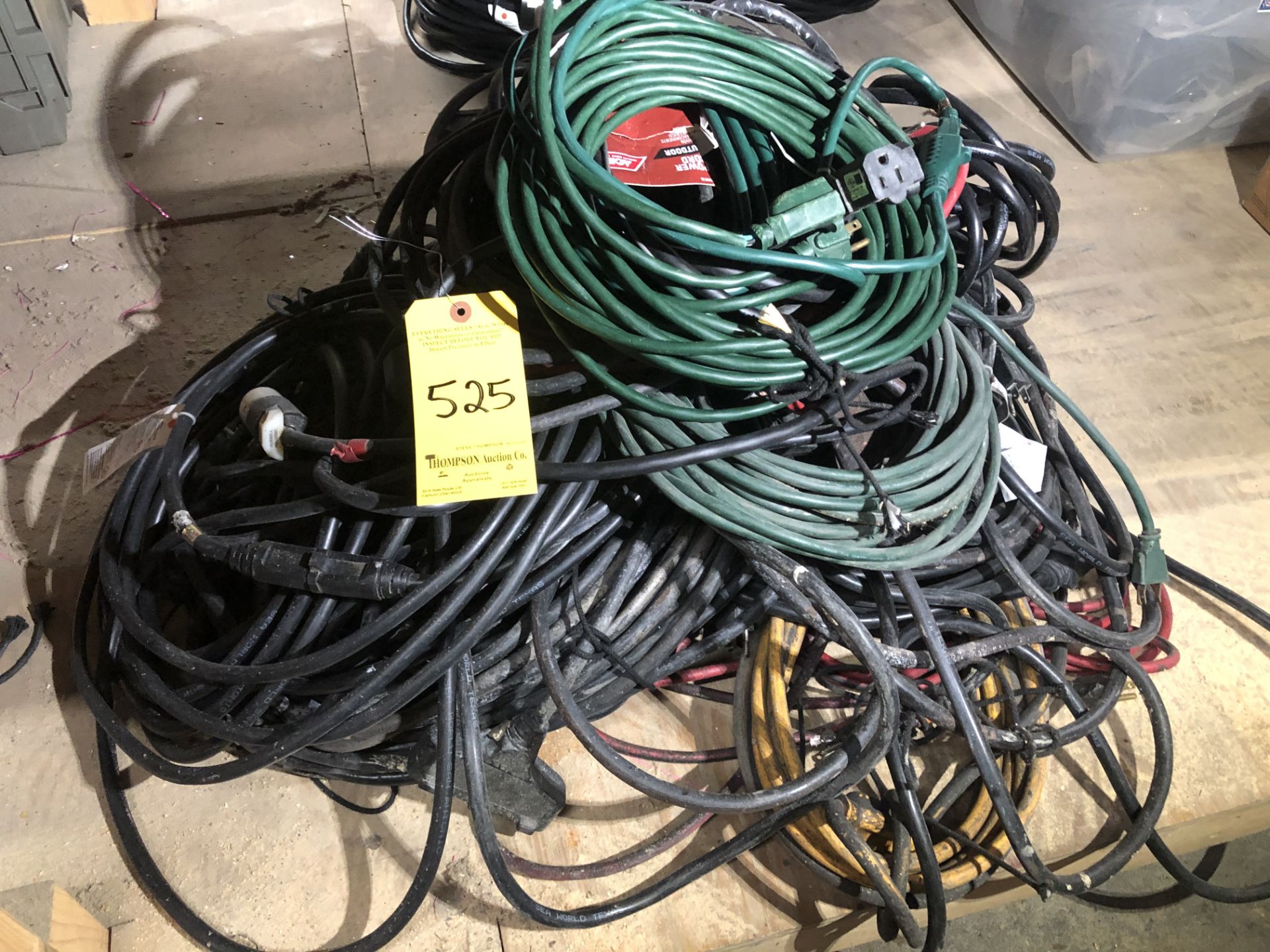 Lot of Heavy Duty Extension Cords