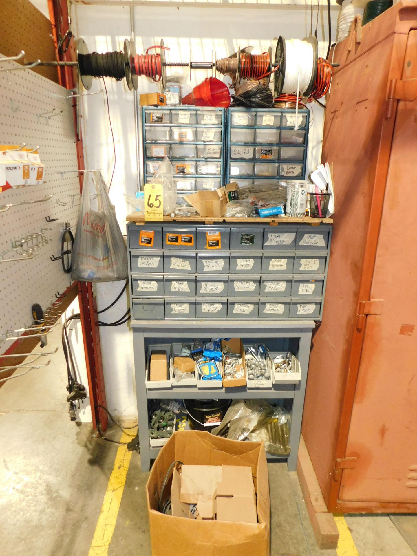 Parts Cabinets and Contents