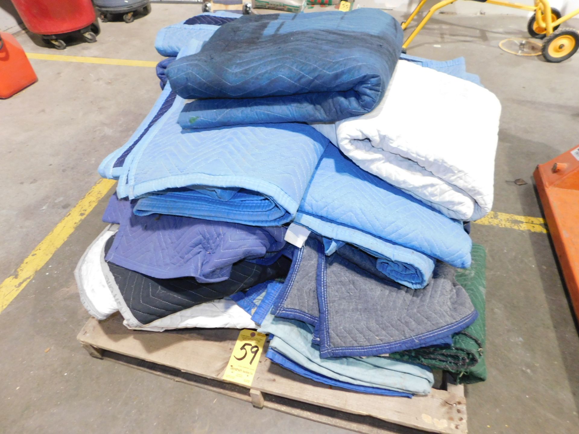 Skid Lot of Moving Blankets