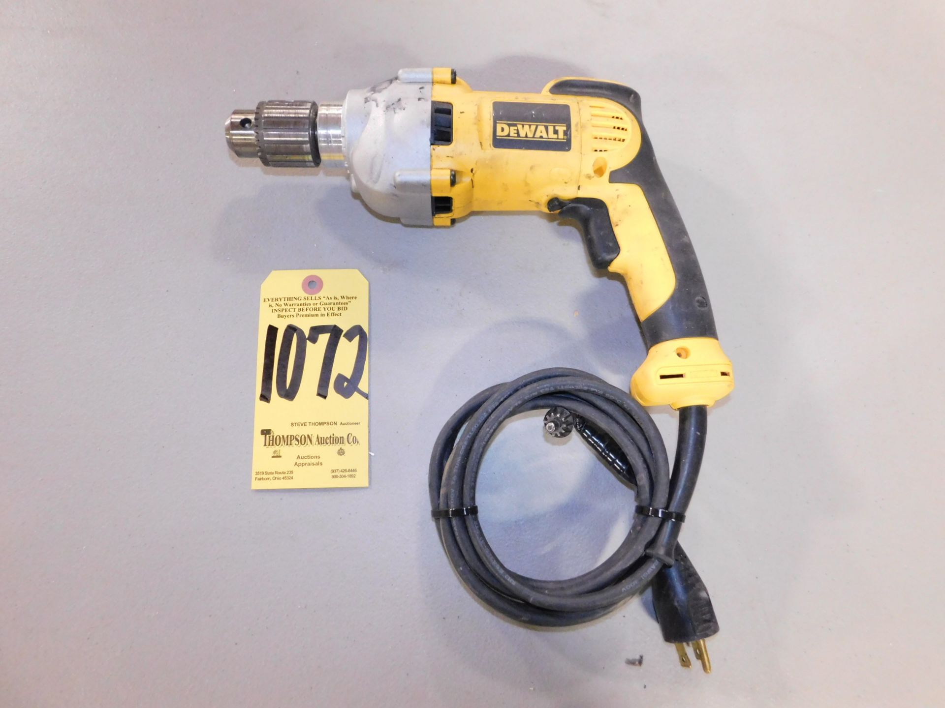 Dewalt 1/2 Inch. Electric VSR Drill