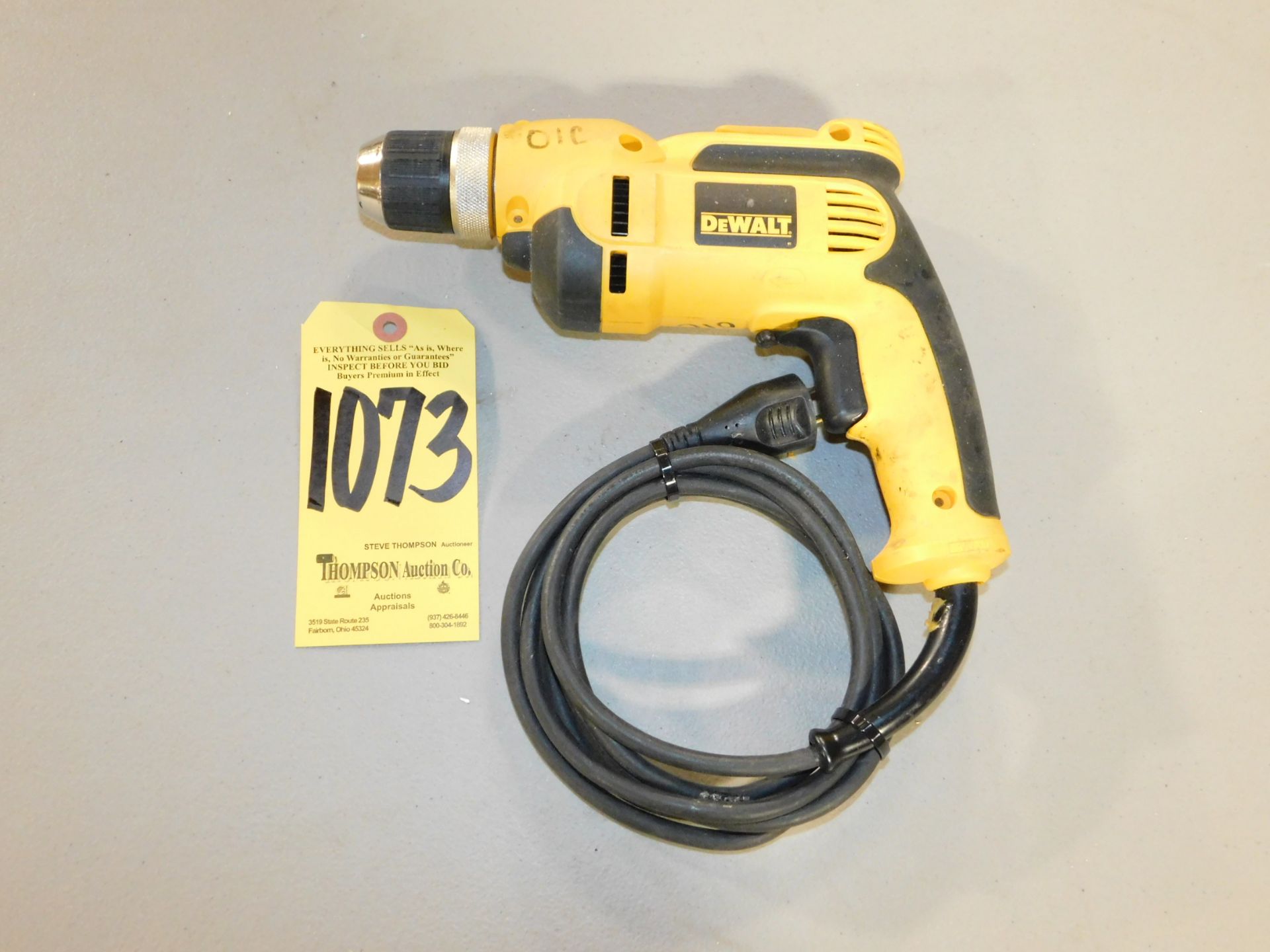 Dewalt 3/8 In. Electric VSR Drill