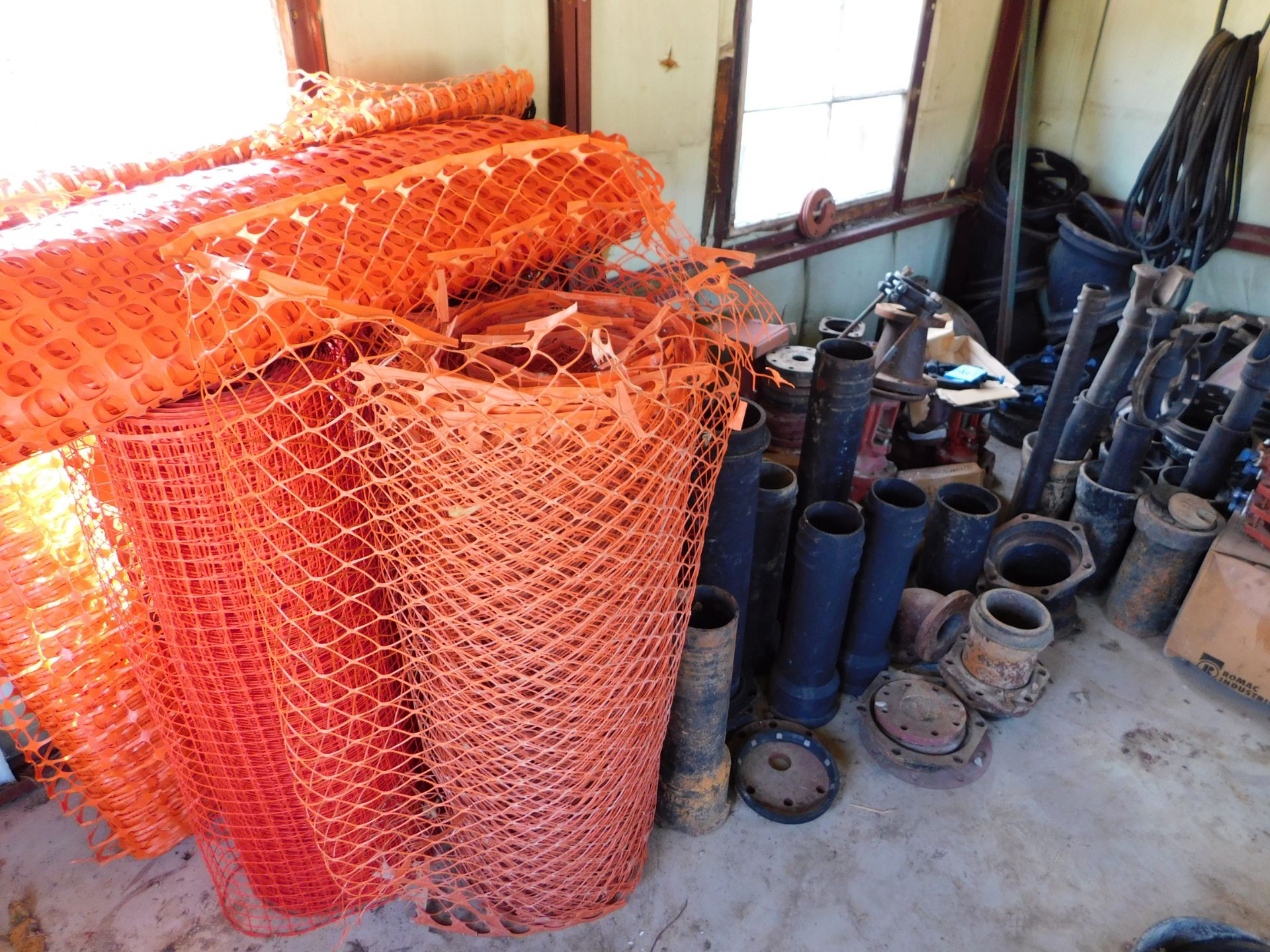 Contents of Storage Building, Including, NEW Neptune Fire Main Pipe Line Strainer, Water Line - Image 5 of 5