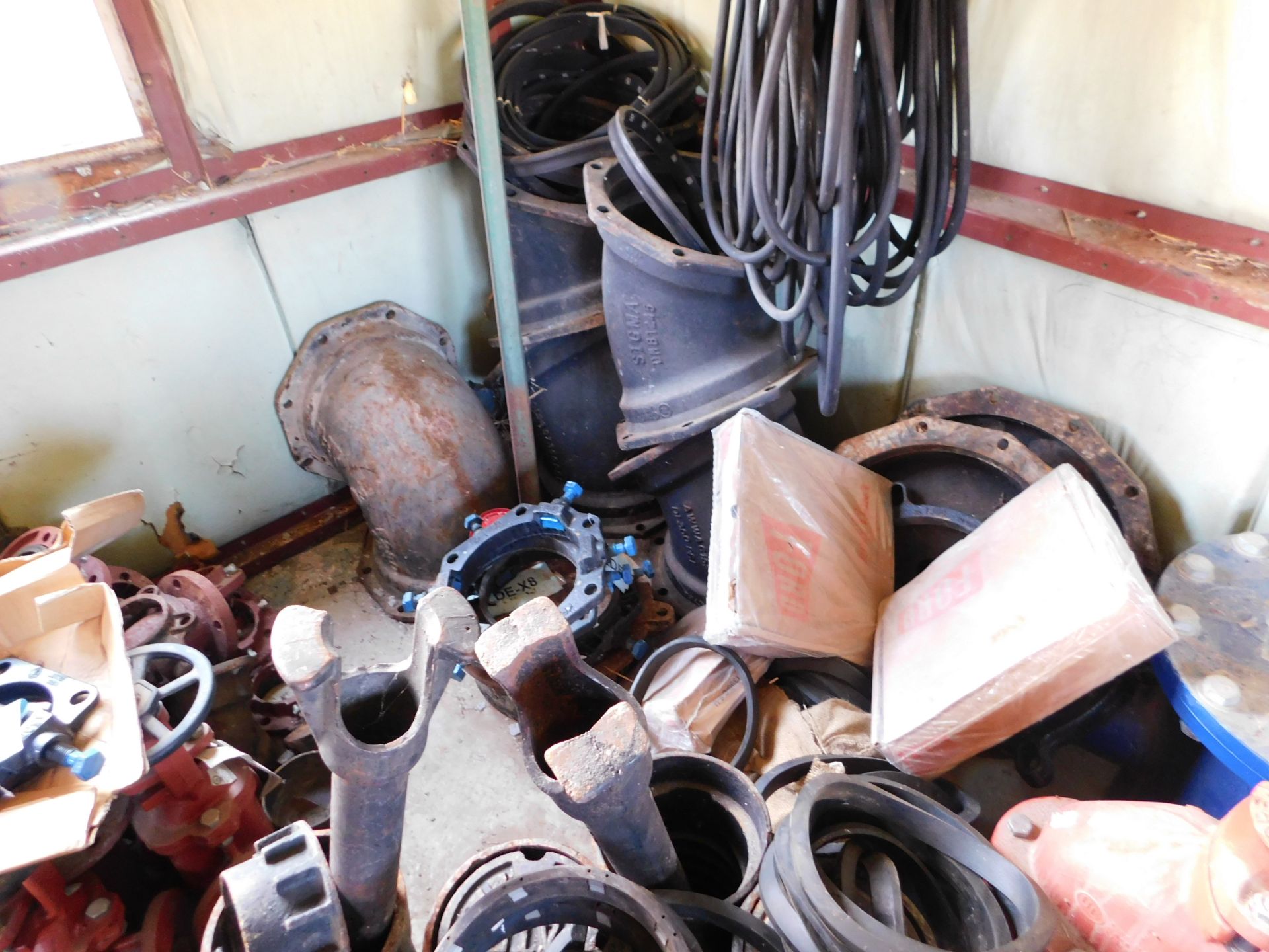 Contents of Storage Building, Including, NEW Neptune Fire Main Pipe Line Strainer, Water Line - Image 3 of 5