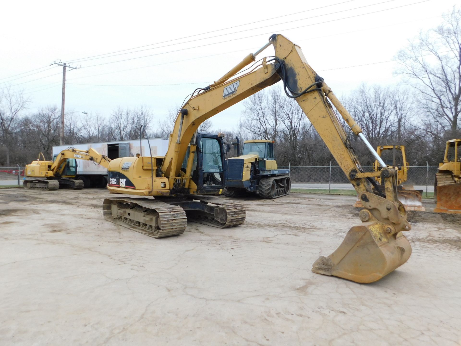 2005 Caterpillar 312 CL Excavator, Enclosed Cab, 48" Bucket, 28" Tracks, 6,943 hours, SN - Image 5 of 28