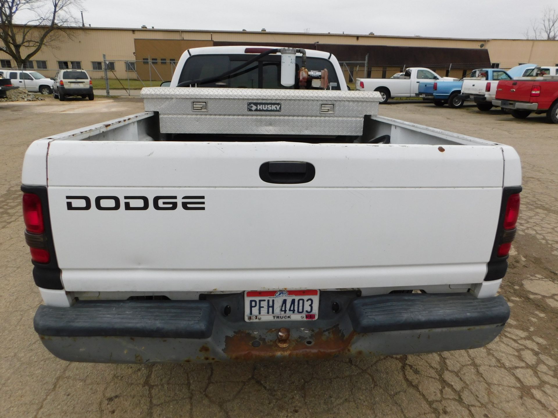 1999 Dodge Ram 1500 Pickup Truck, V6 Magnum, Regular Cab, Auto, 8' Bed, Toolbox, Diesel Fuel Tank - Image 6 of 24