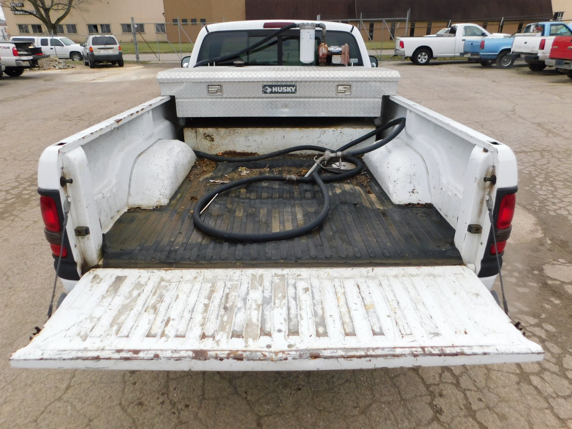 1999 Dodge Ram 1500 Pickup Truck, V6 Magnum, Regular Cab, Auto, 8' Bed, Toolbox, Diesel Fuel Tank - Image 7 of 24