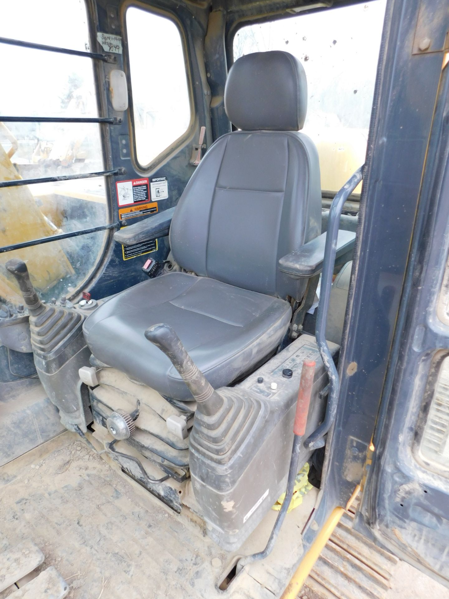 2007 John Deere Model 120C Excavator, Enclosed Cab, 48" Bucket, 28" Tracks, 5,144 hours, SN - Image 21 of 26