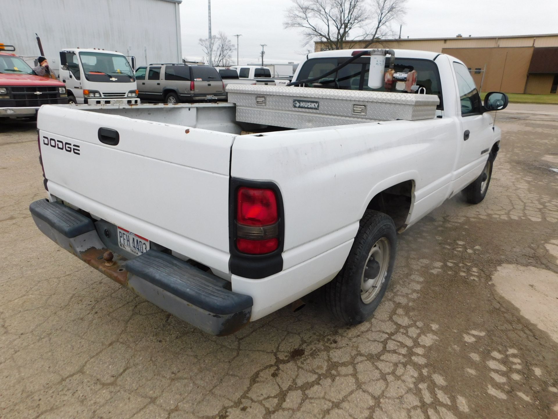 1999 Dodge Ram 1500 Pickup Truck, V6 Magnum, Regular Cab, Auto, 8' Bed, Toolbox, Diesel Fuel Tank - Image 5 of 24