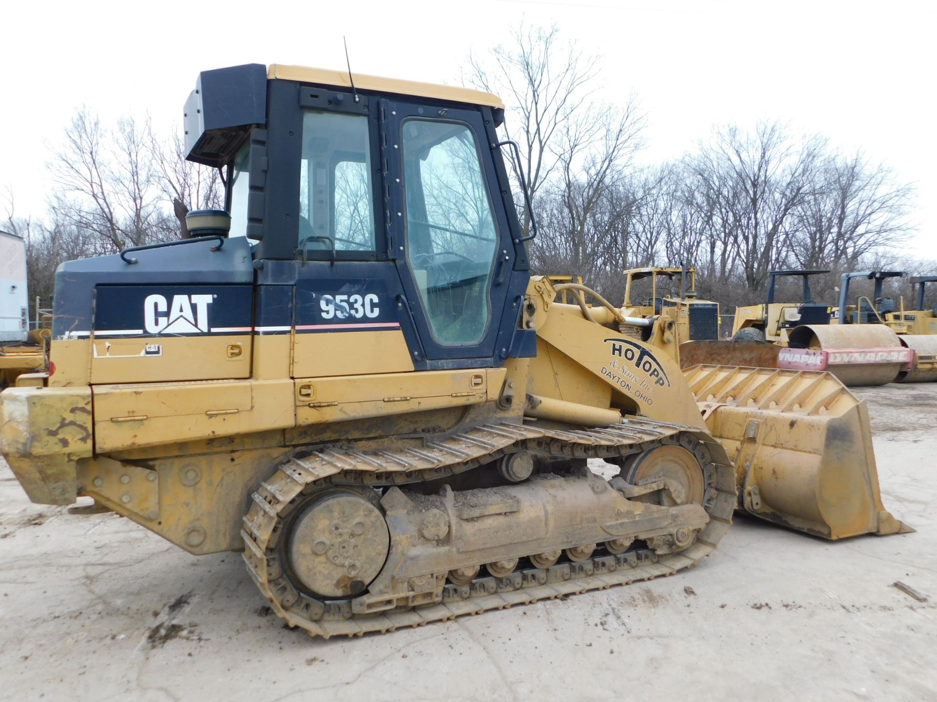 2003 Caterpillar Model 953C Crawler Loader, Enclosed Cab, 8' Loader Bucket, 6,224 hours, SN - Image 6 of 24