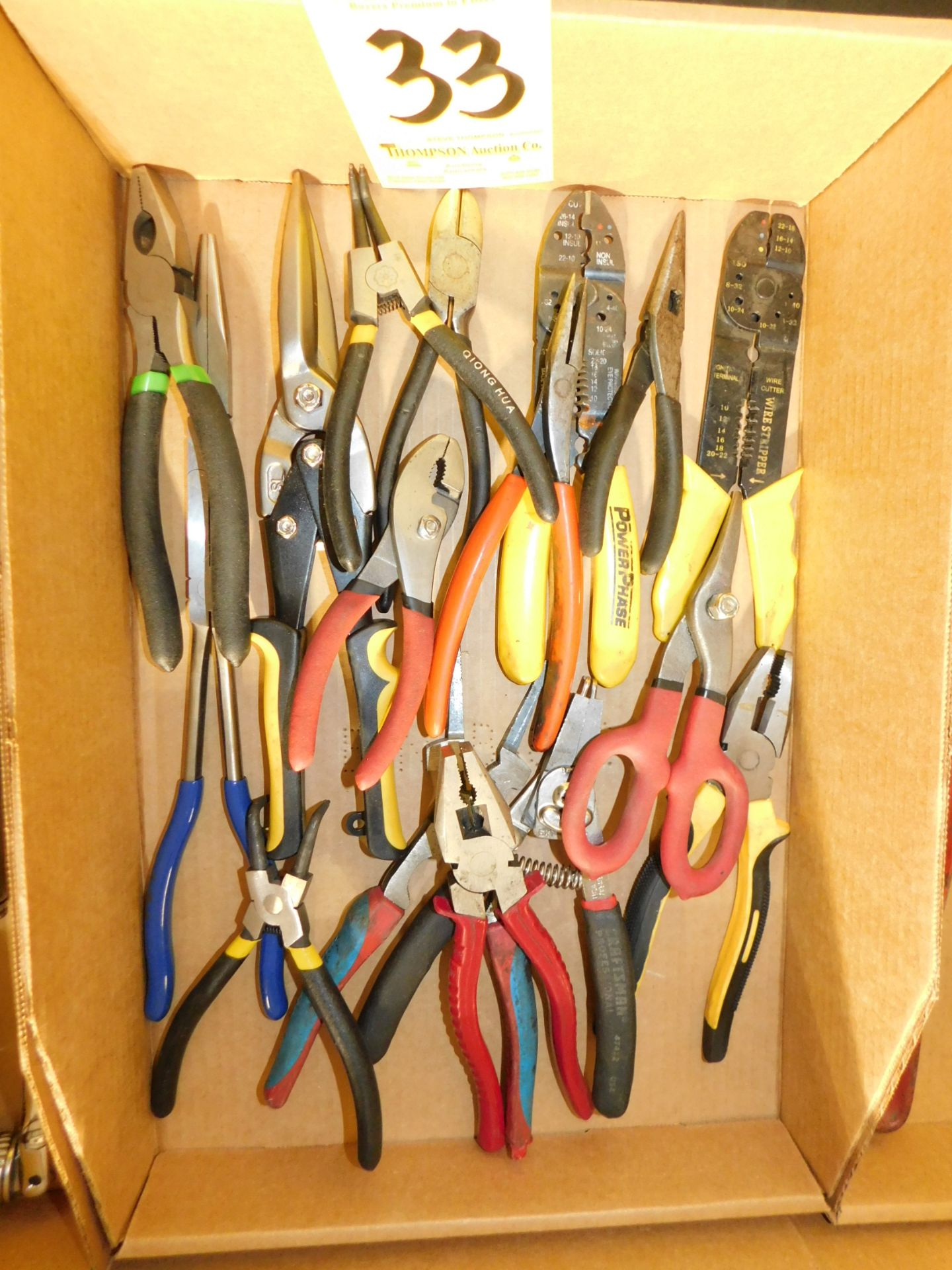 Pliers, Snips and Wire Strippers, Lot Location 3204 Olympia Dr. A, Lafayette, IN 47909