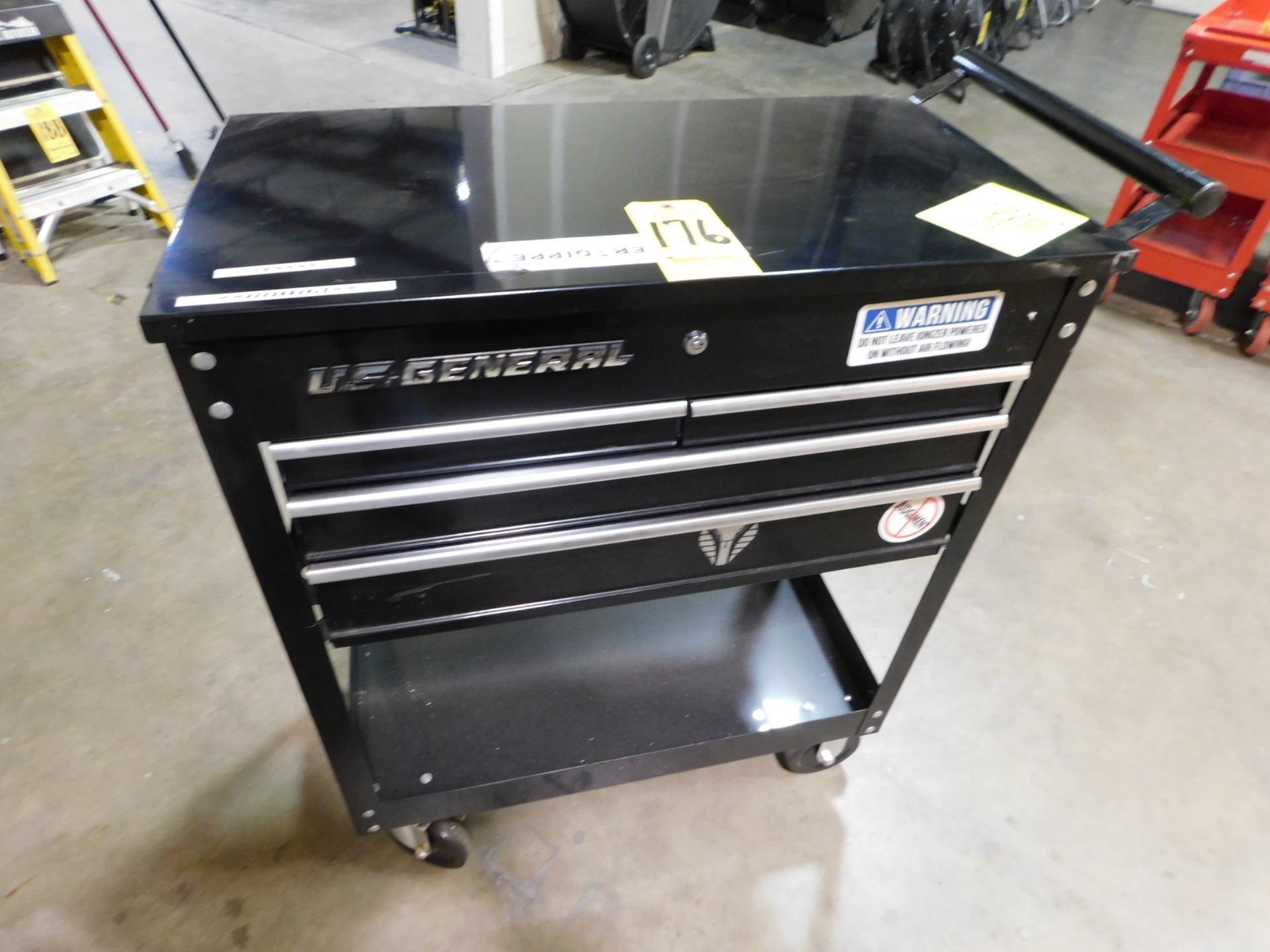 U.S. General Roll Around Tool Chest, Lot Location 3204 Olympia Dr. A, Lafayette, IN 47909