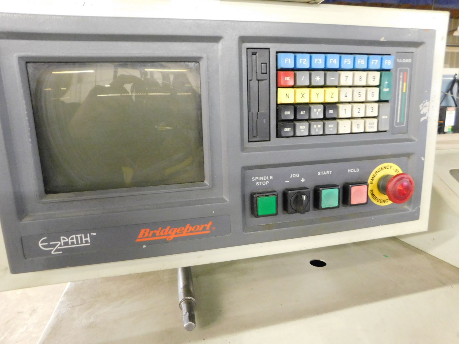 Bridgeport ROMI EZ-Path S CNC Lathe, SN 002-083253-363, New in 1998, EZ-Path CNC Control, 8" 6-Jaw - Image 9 of 16