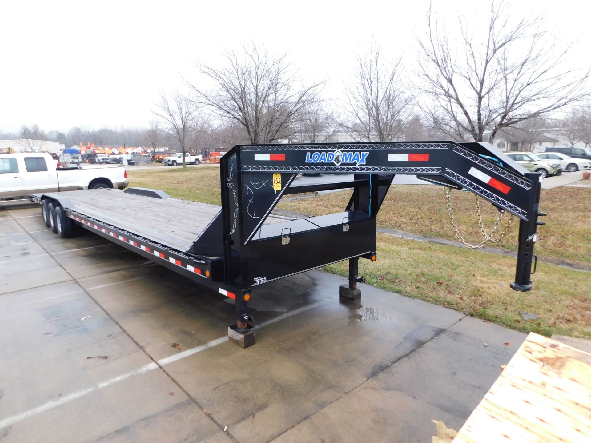 2017 Load Trail Load Max Tri-Axle Gooseneck Car Hauler Trailer, VIN 4ZEGC4036H1144225, 21,000 lb