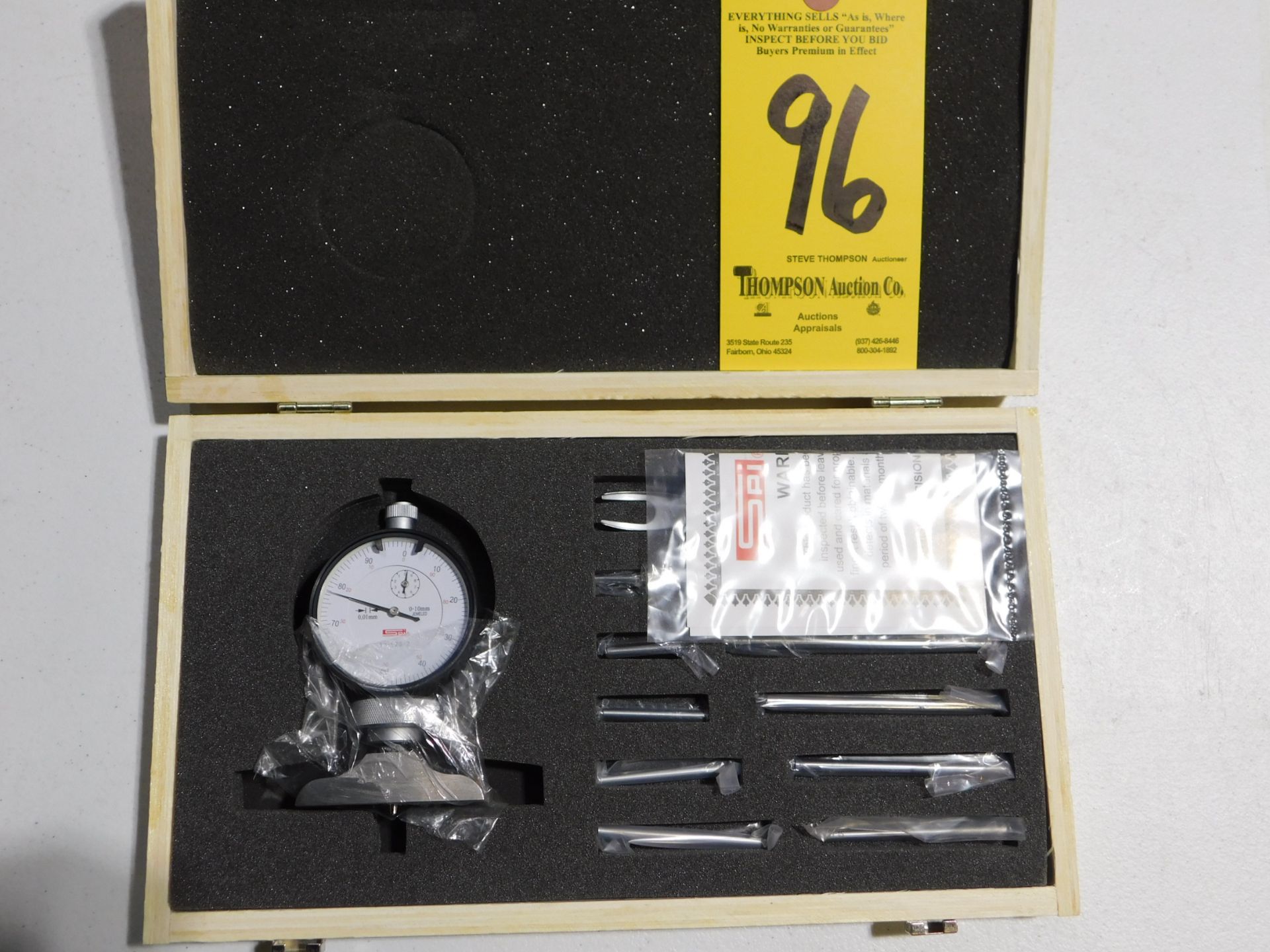 SPI 14-529-2 Dial Depth Gage, Lot Location 3204 Olympia Dr. A, Lafayette, IN 47909