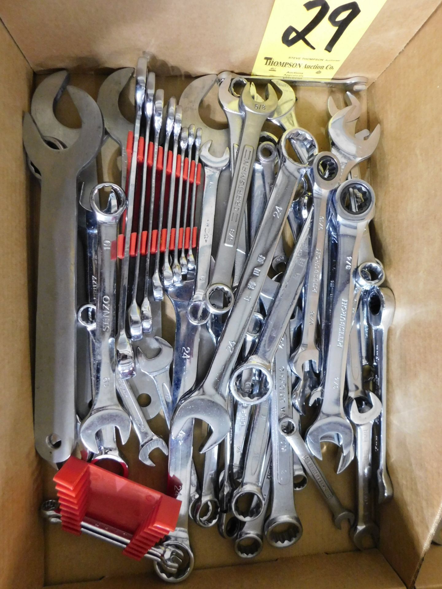 Open and Box End Wrenches, Lot Location 3204 Olympia Dr. A, Lafayette, IN 47909
