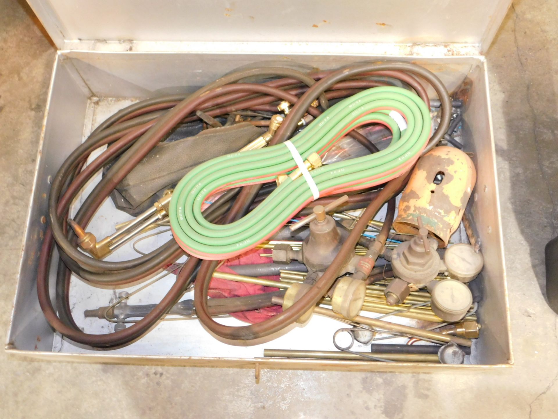 Torch, Hose, and Regulators with Case, Lot Location 3204 Olympia Dr. A, Lafayette, IN 47909