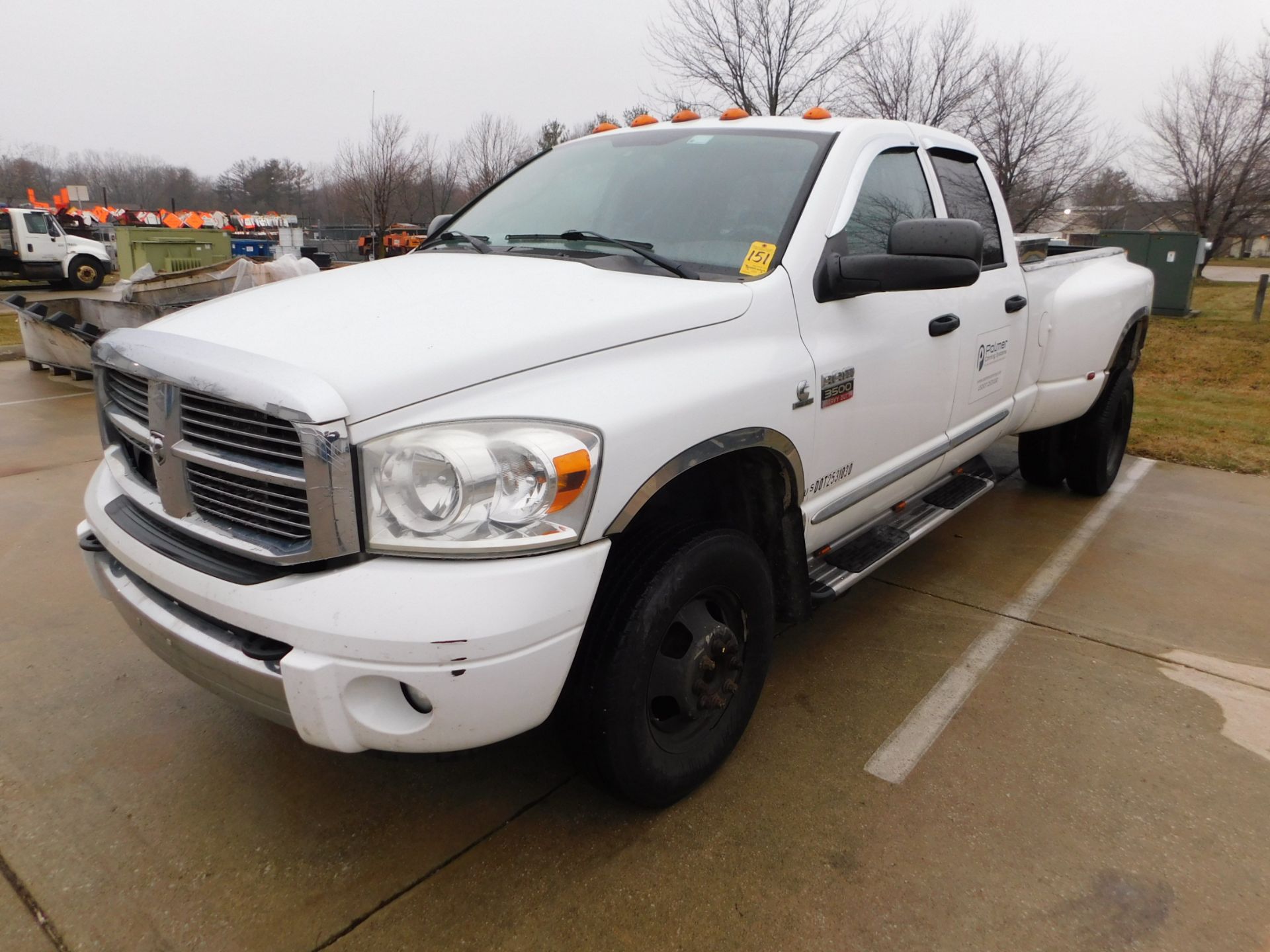 2008 Dodge Ram 3500 Dually Pickup, VIN 3D7MX48A58G185466, Cummins 6.7L Turbo Diesel, 4 WD, Crew Cab,