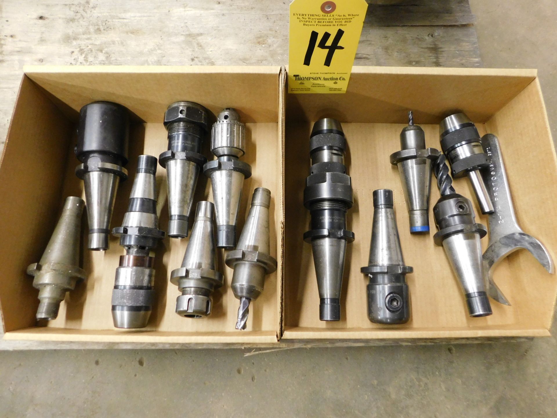 40 Taper Toolholders, Lot Location: 301 Poor Dr., Warsaw, IN, 46580
