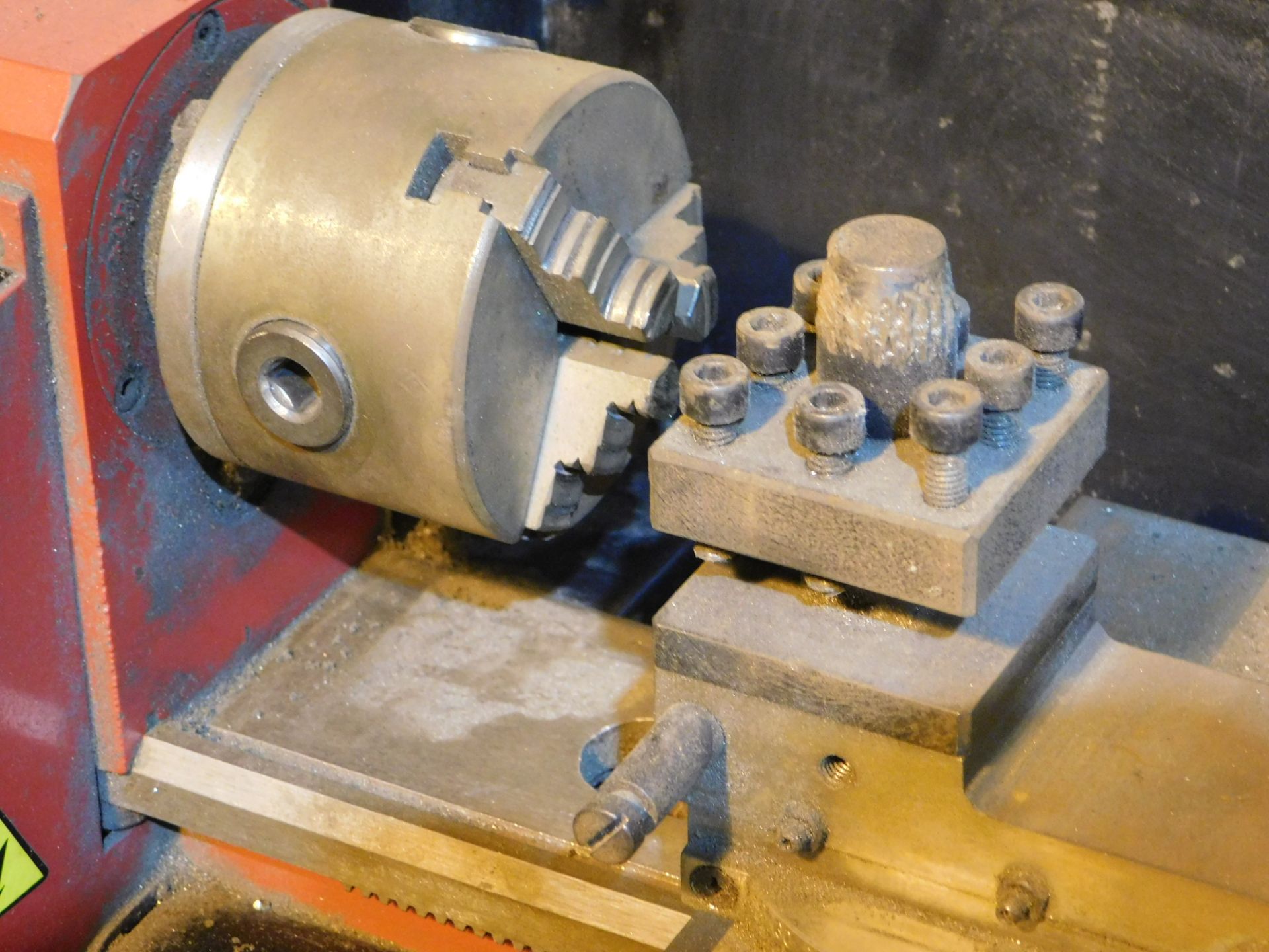 Central Machinery 7" x 12" Bench Model Lathe, 115V, 1 phase, Lot Location 3204 Olympia Dr. A, - Image 3 of 8