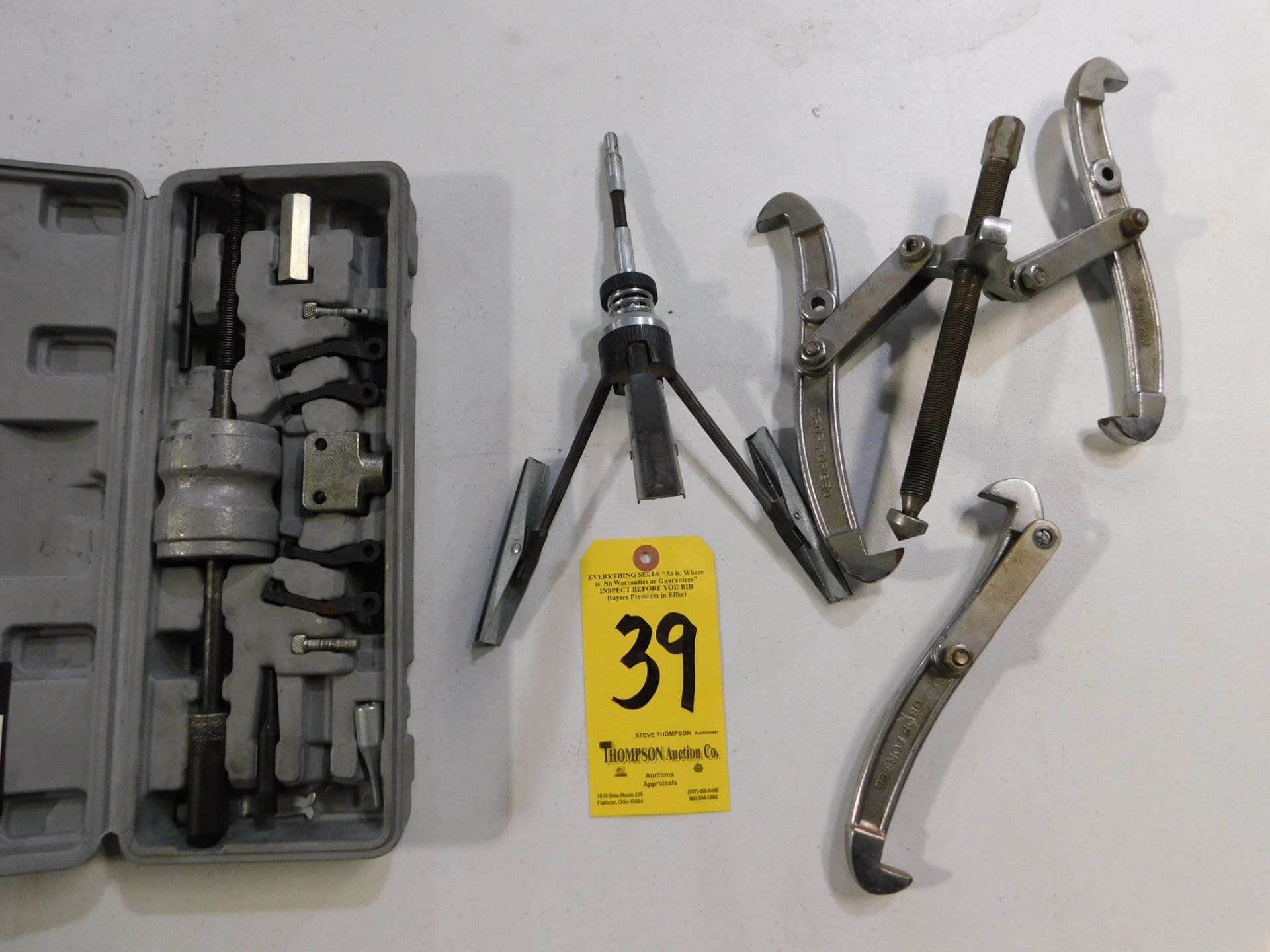 Gear Pullers, Portable Hone, and Slide Hammer Kit, Lot Location 3204 Olympia Dr. A, Lafayette, IN