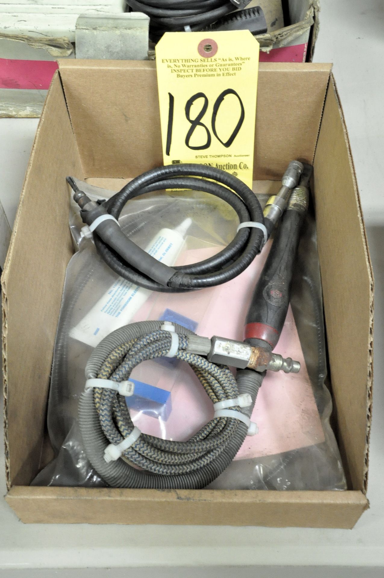 Pneumatic Lapping Tools in (1) Box