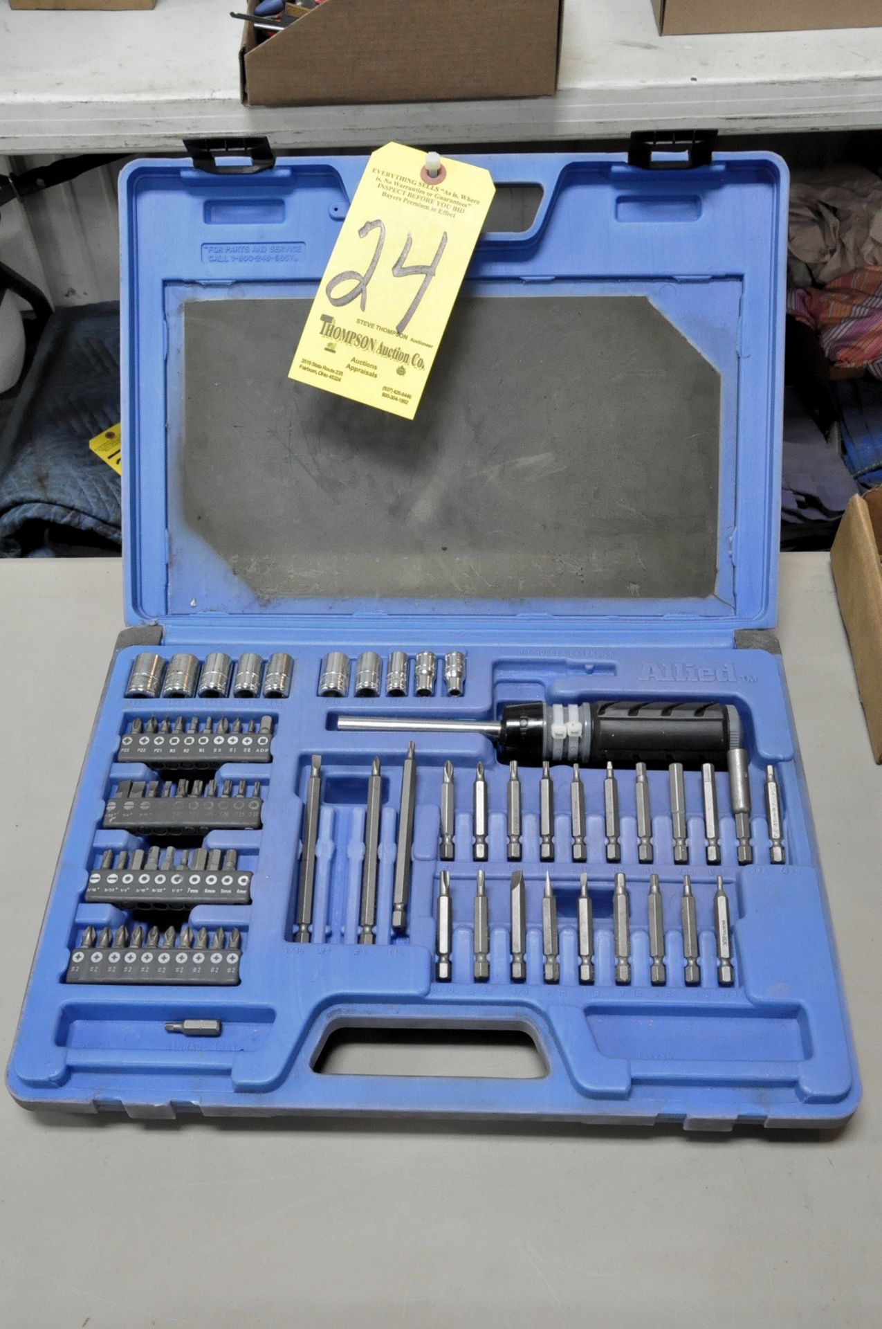 Allied Socket & Driver Bit Set with Case