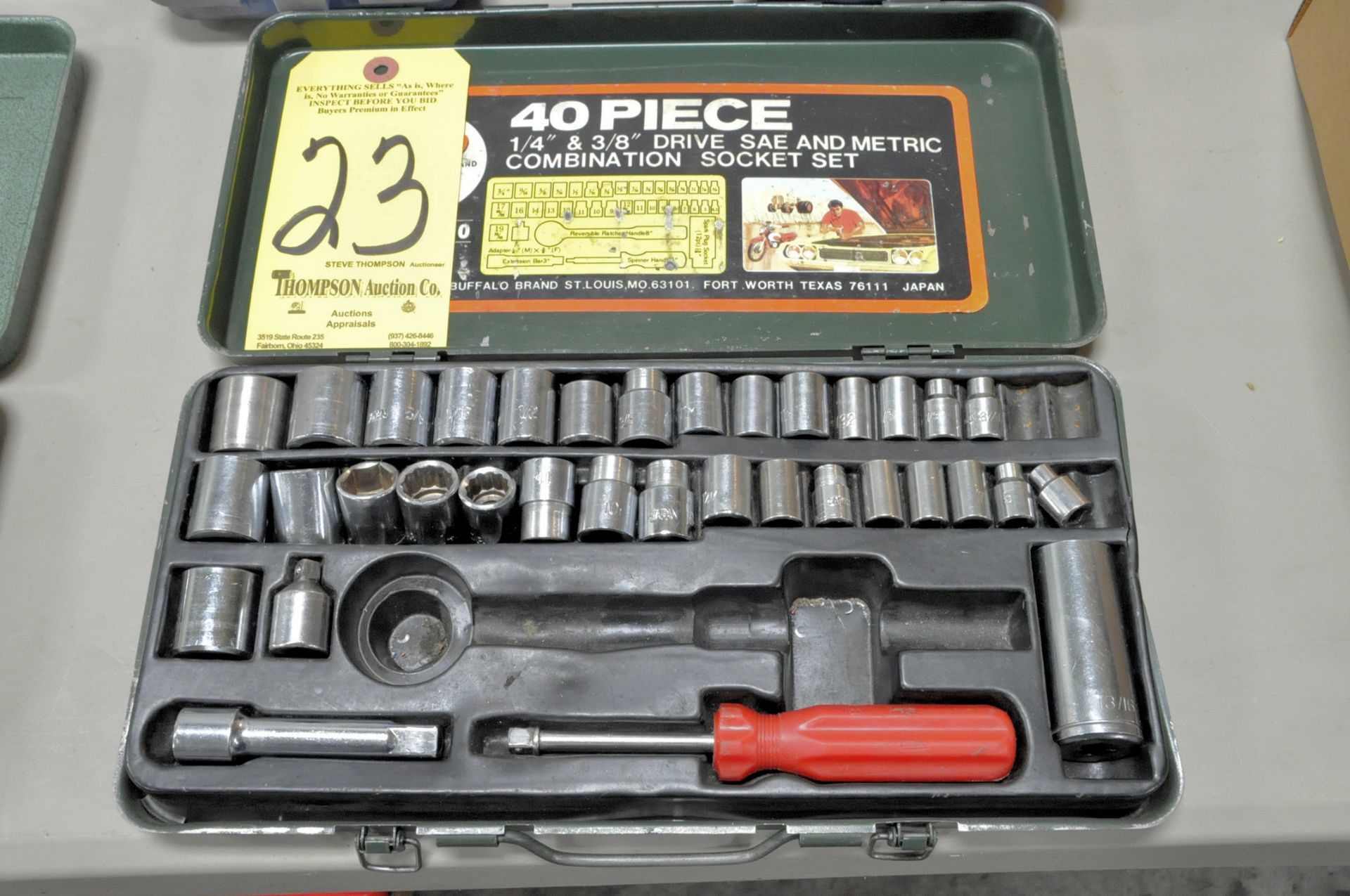 Buffalo Socket Set with Case