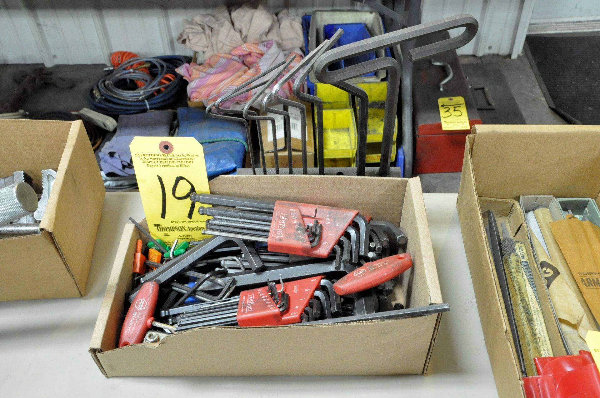 Lot-Allen Wrenches in (1) Box