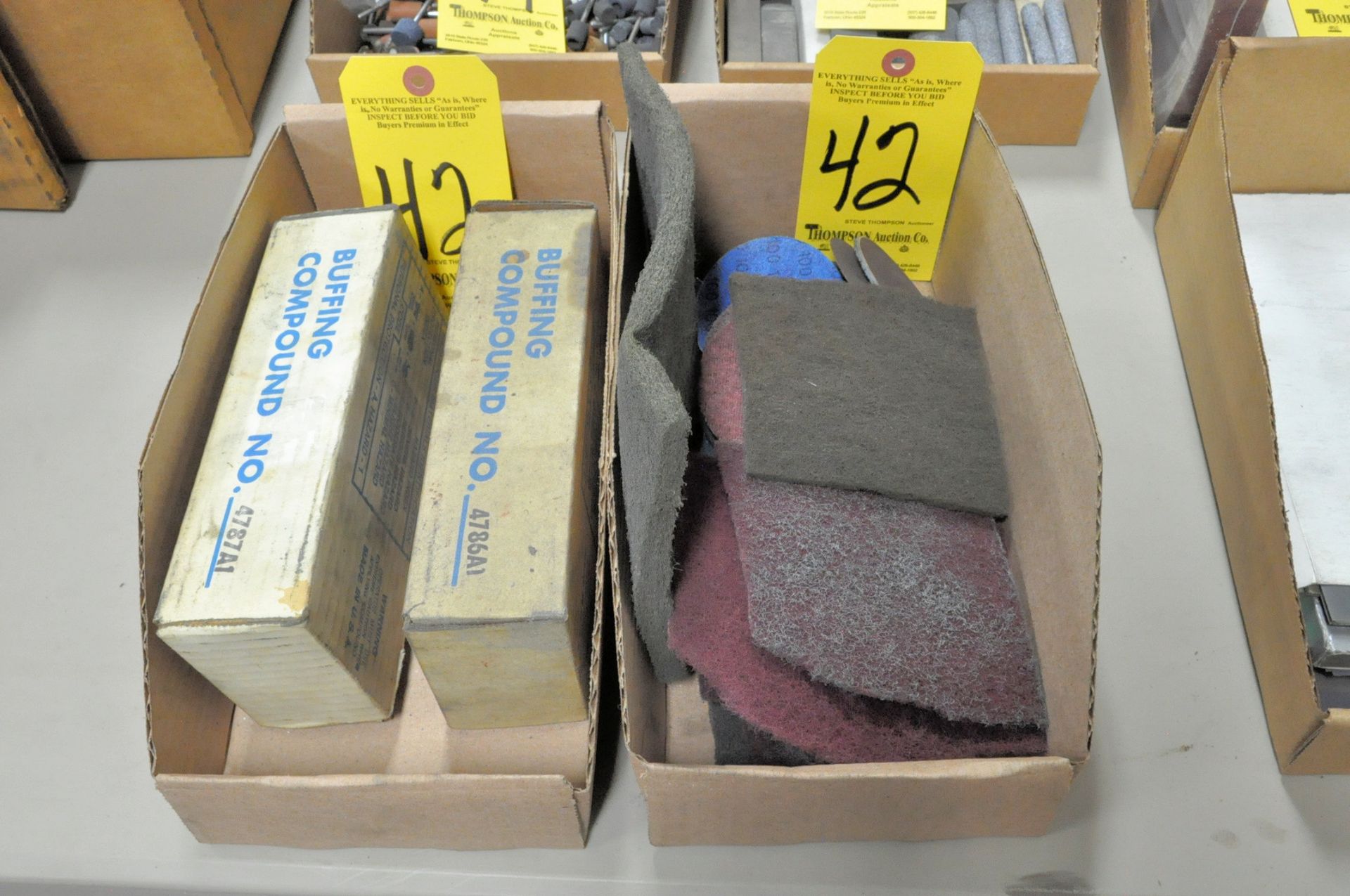 Lot-Buffing Compound and Scuffing Pads in (2) Boxes