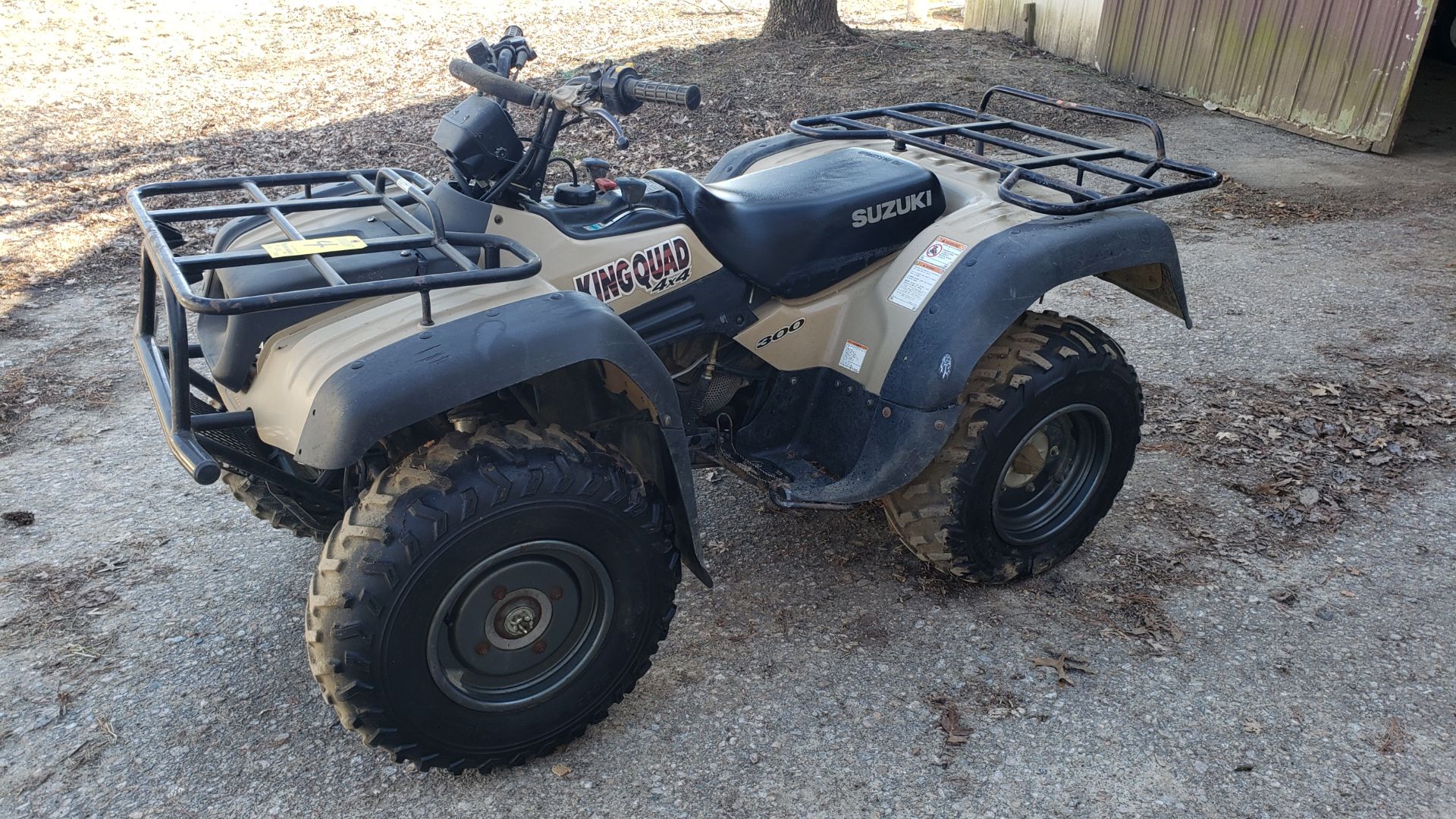 Suzuki King Quad 4 x 4 ATV with Winch, 1035 Hours, s/n JSAAK43A3Y2103272 - Image 9 of 9