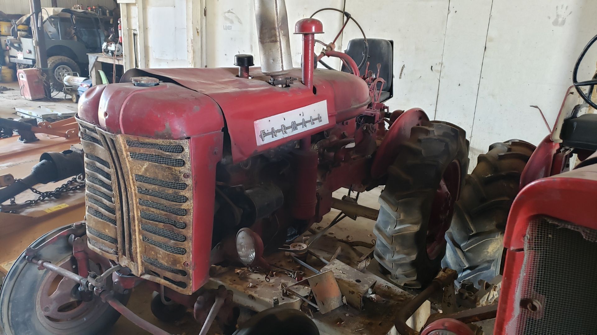 1957 Farmall Model 130 Tractor with Woods 72" Belly Mower - Image 14 of 22