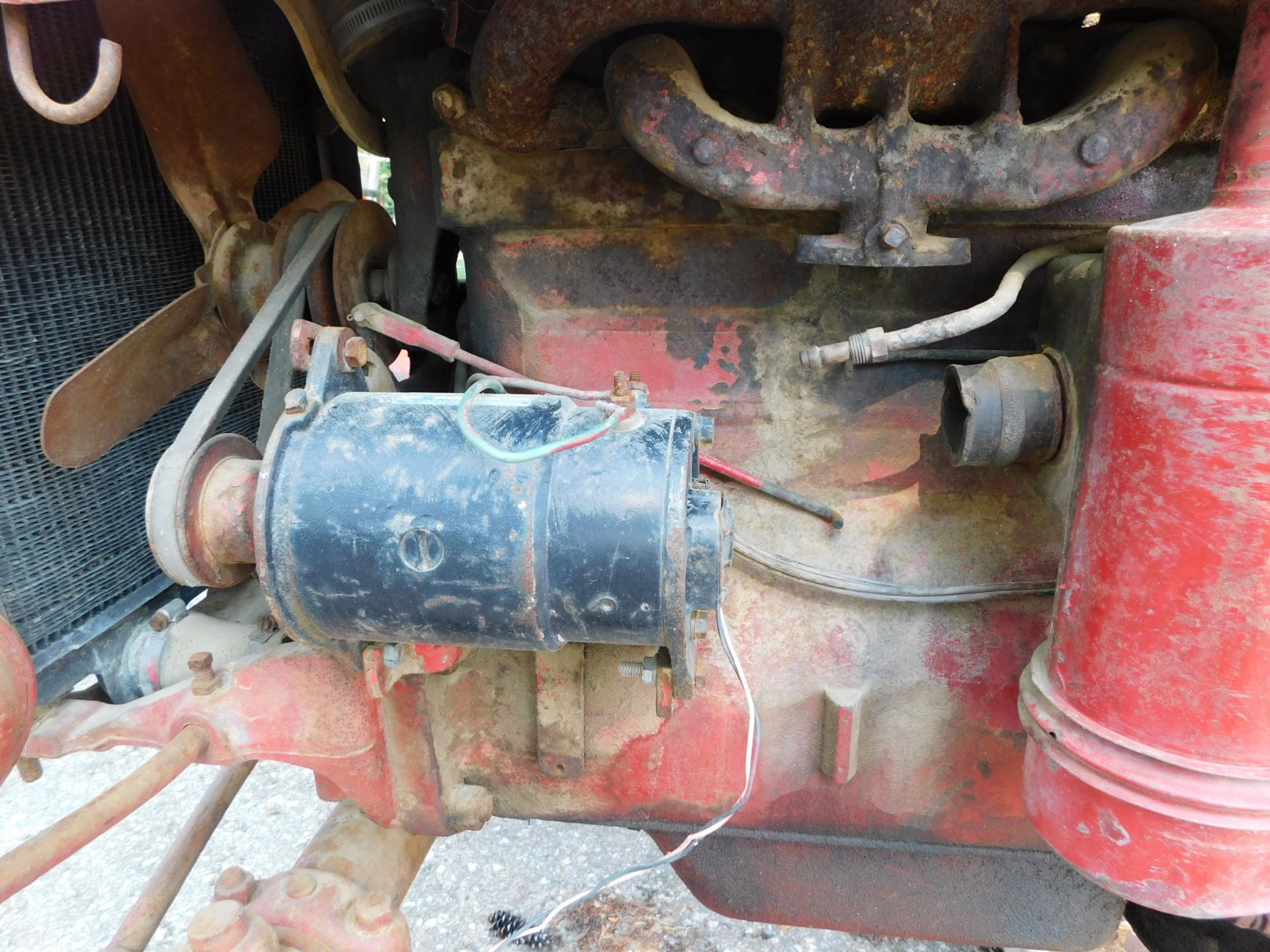 1957 Farmall Model 130 Tractor with Woods 72" Belly Mower - Image 16 of 22