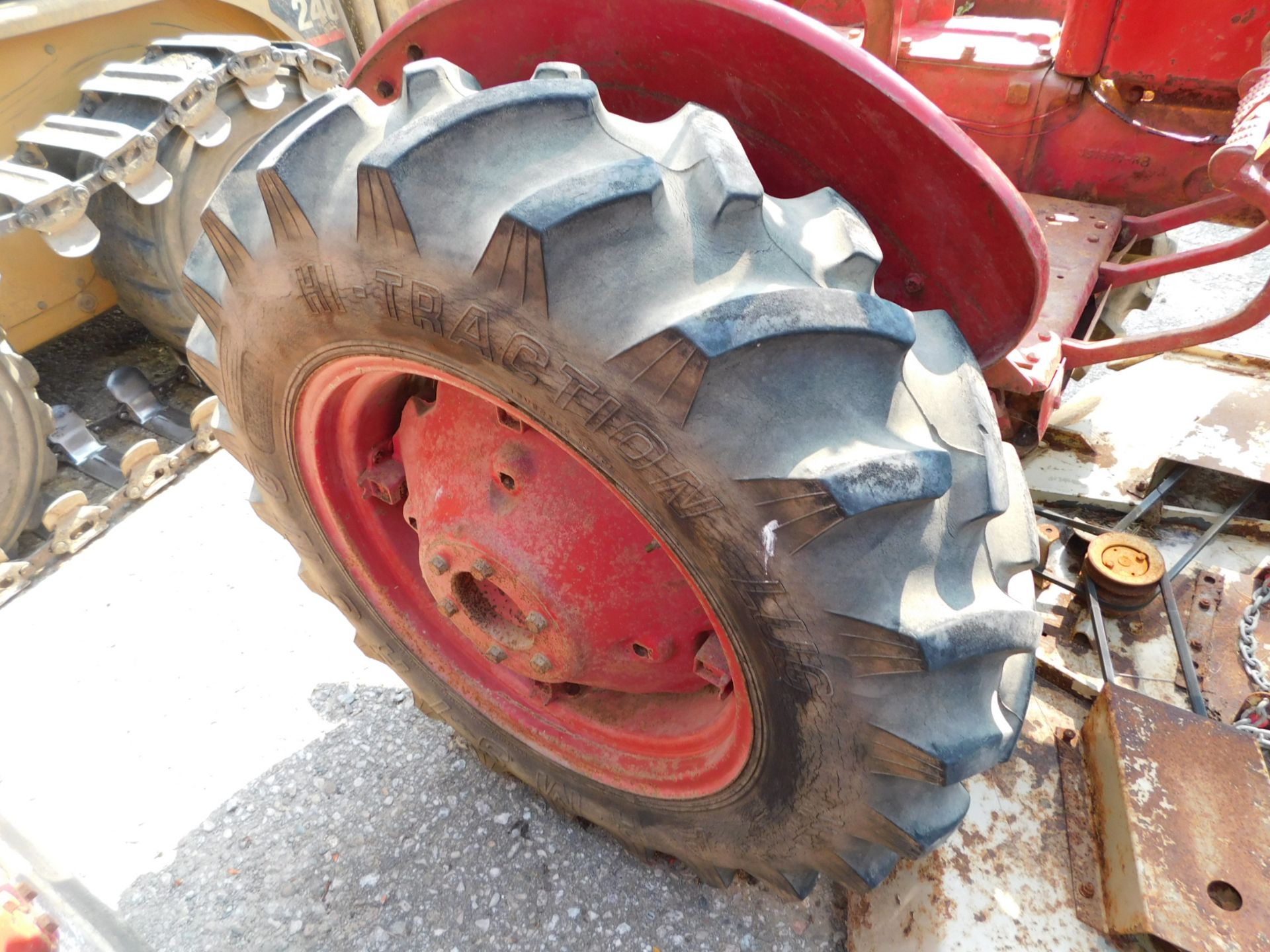 1957 Farmall Model 130 Tractor with Woods 72" Belly Mower - Image 10 of 22