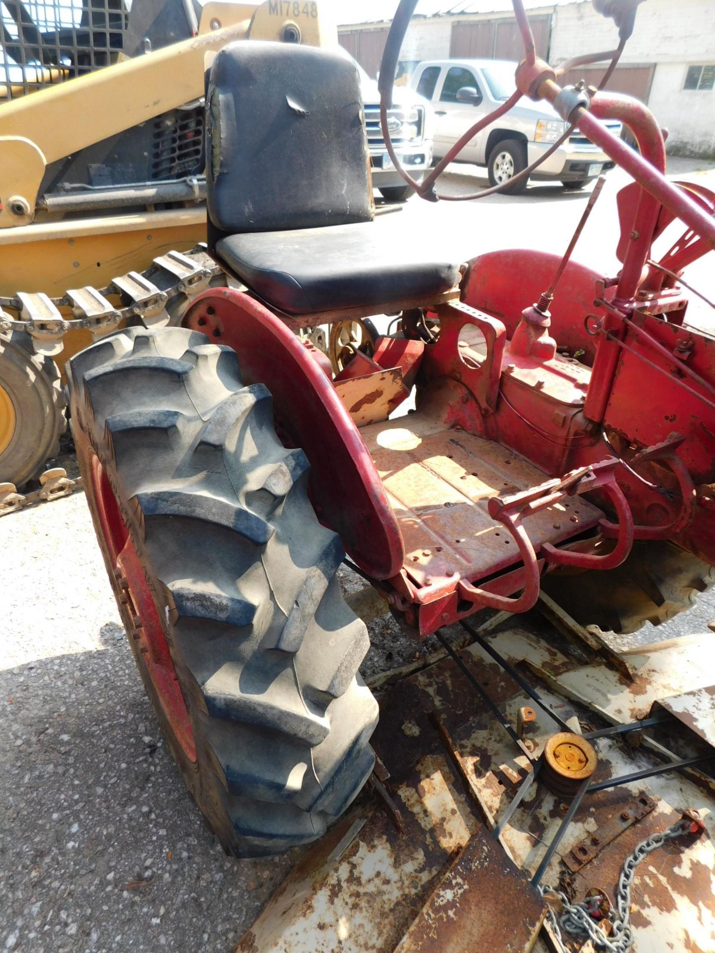 1957 Farmall Model 130 Tractor with Woods 72" Belly Mower - Image 5 of 22