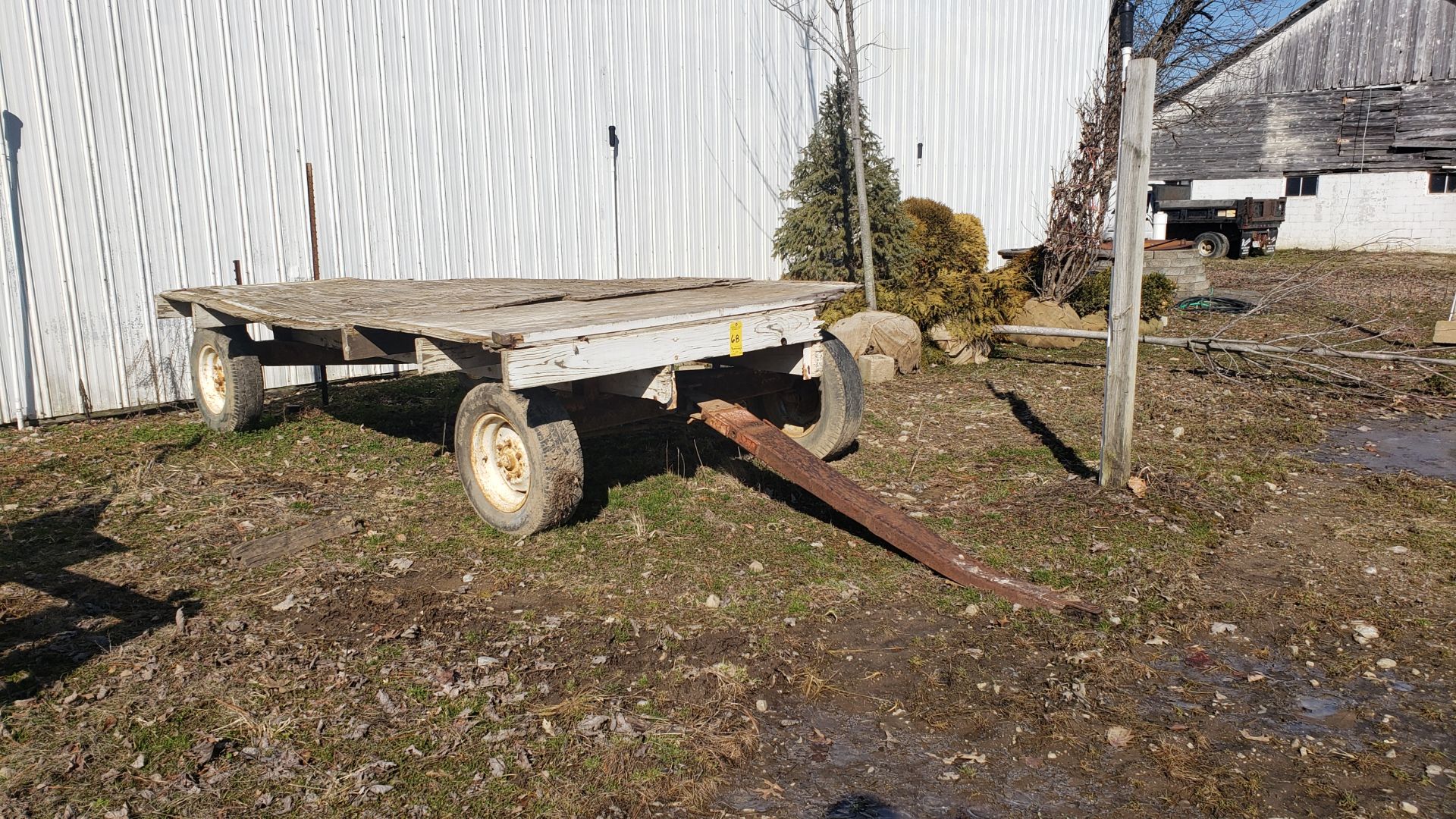 4 Wheel Farm Wagon 12' x 8' - Image 2 of 2