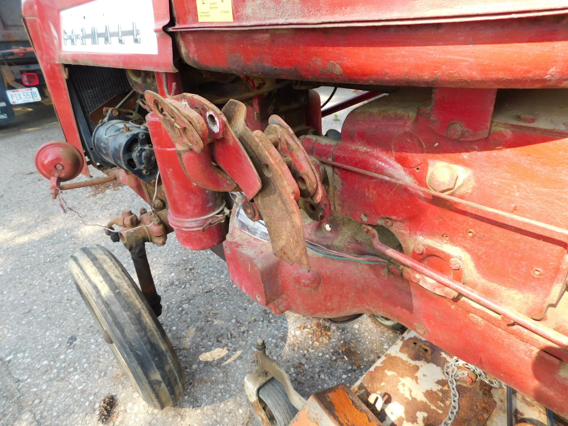 1957 Farmall Model 130 Tractor with Woods 72" Belly Mower - Image 18 of 22