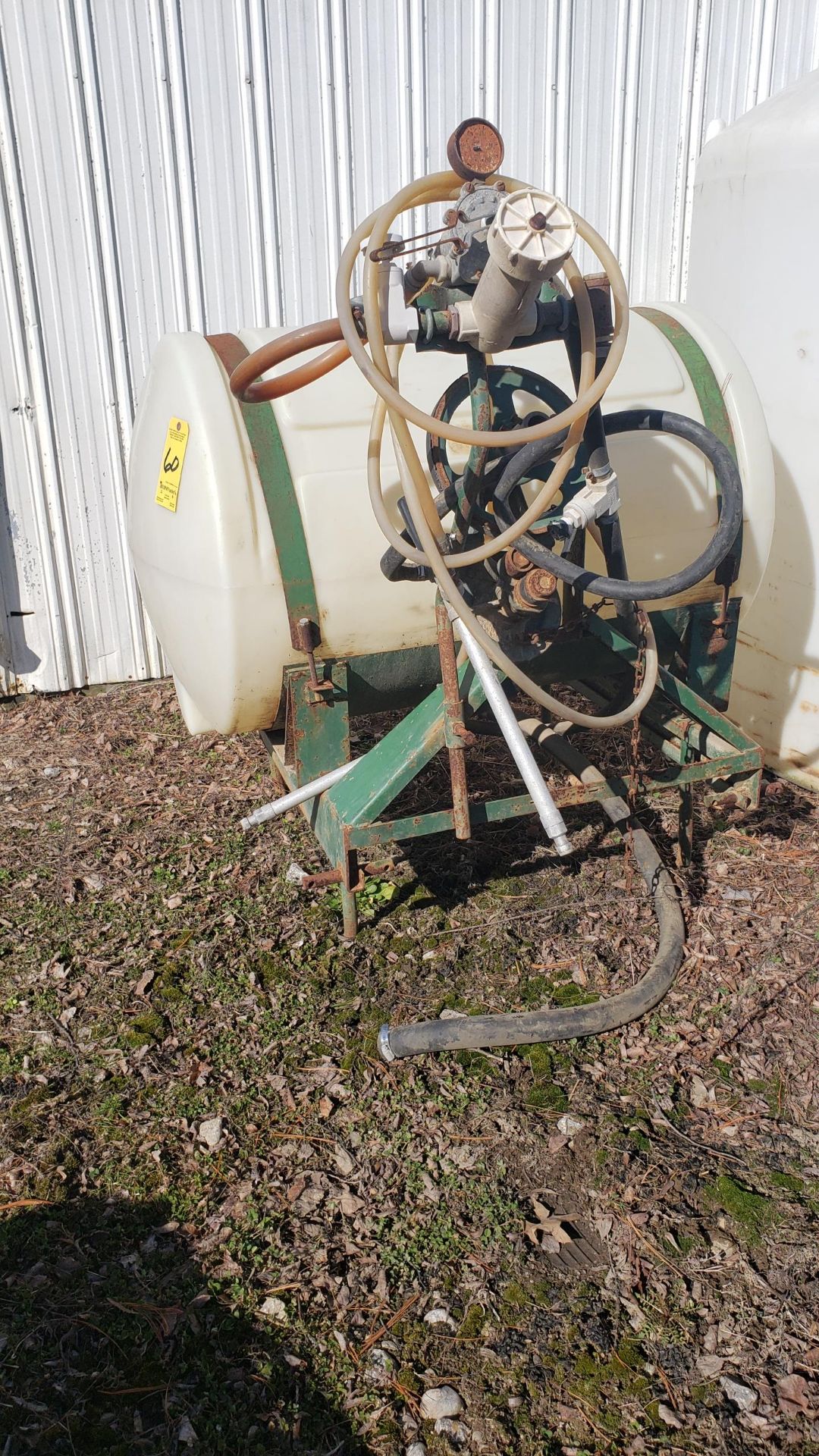 110 Gallon Spray Tank w/ Sprayer, 3 Pt. Hitch Mount