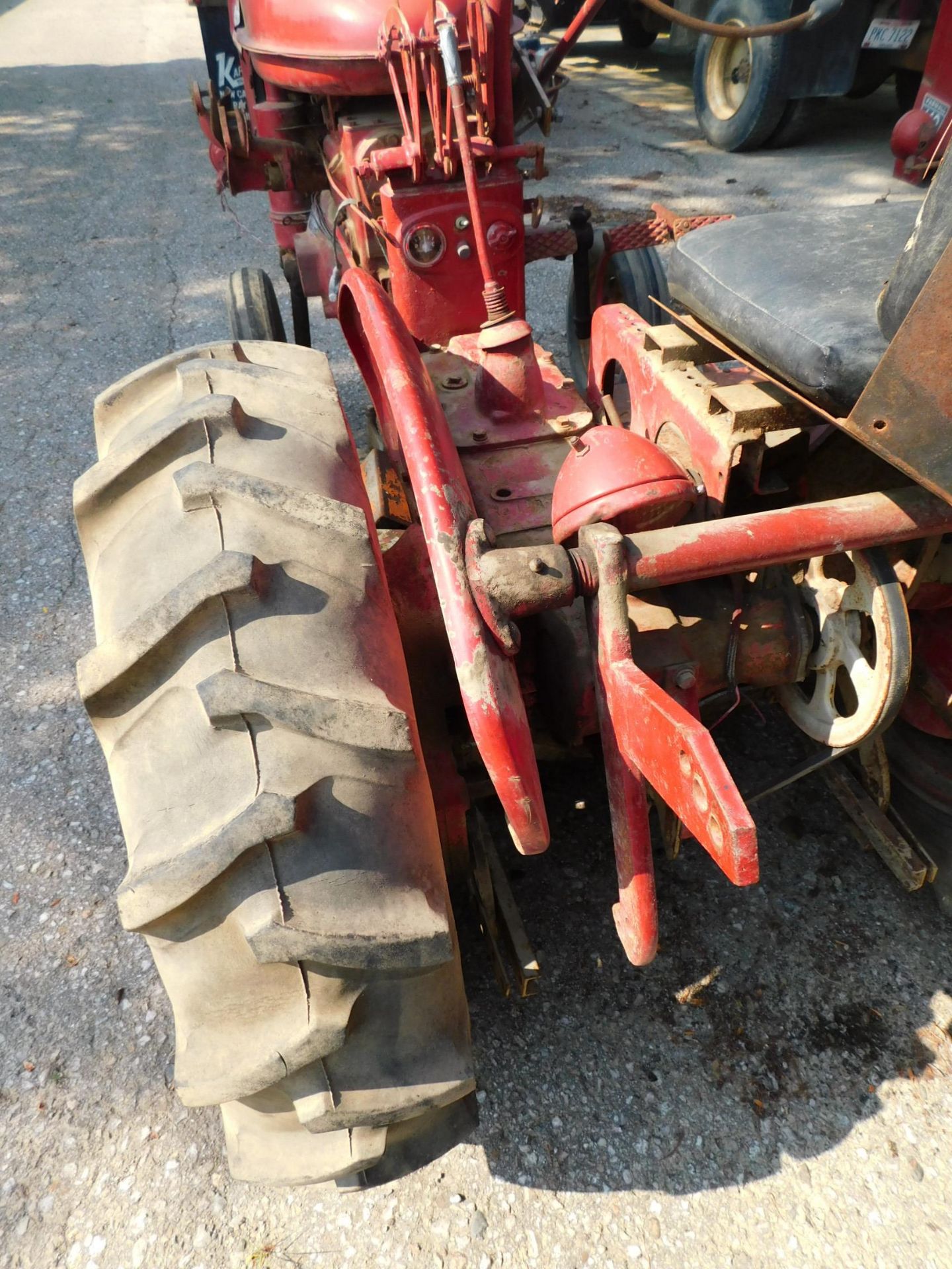 1957 Farmall Model 130 Tractor with Woods 72" Belly Mower - Image 7 of 22