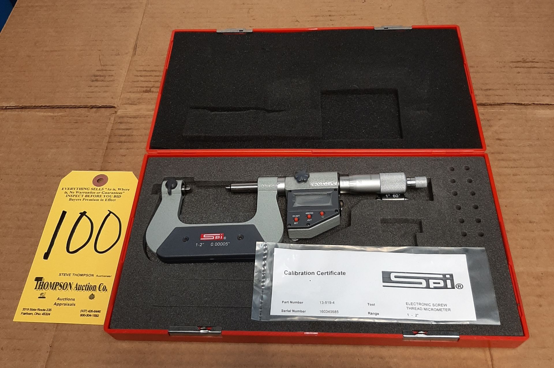 SPI Thread Micrometer, New