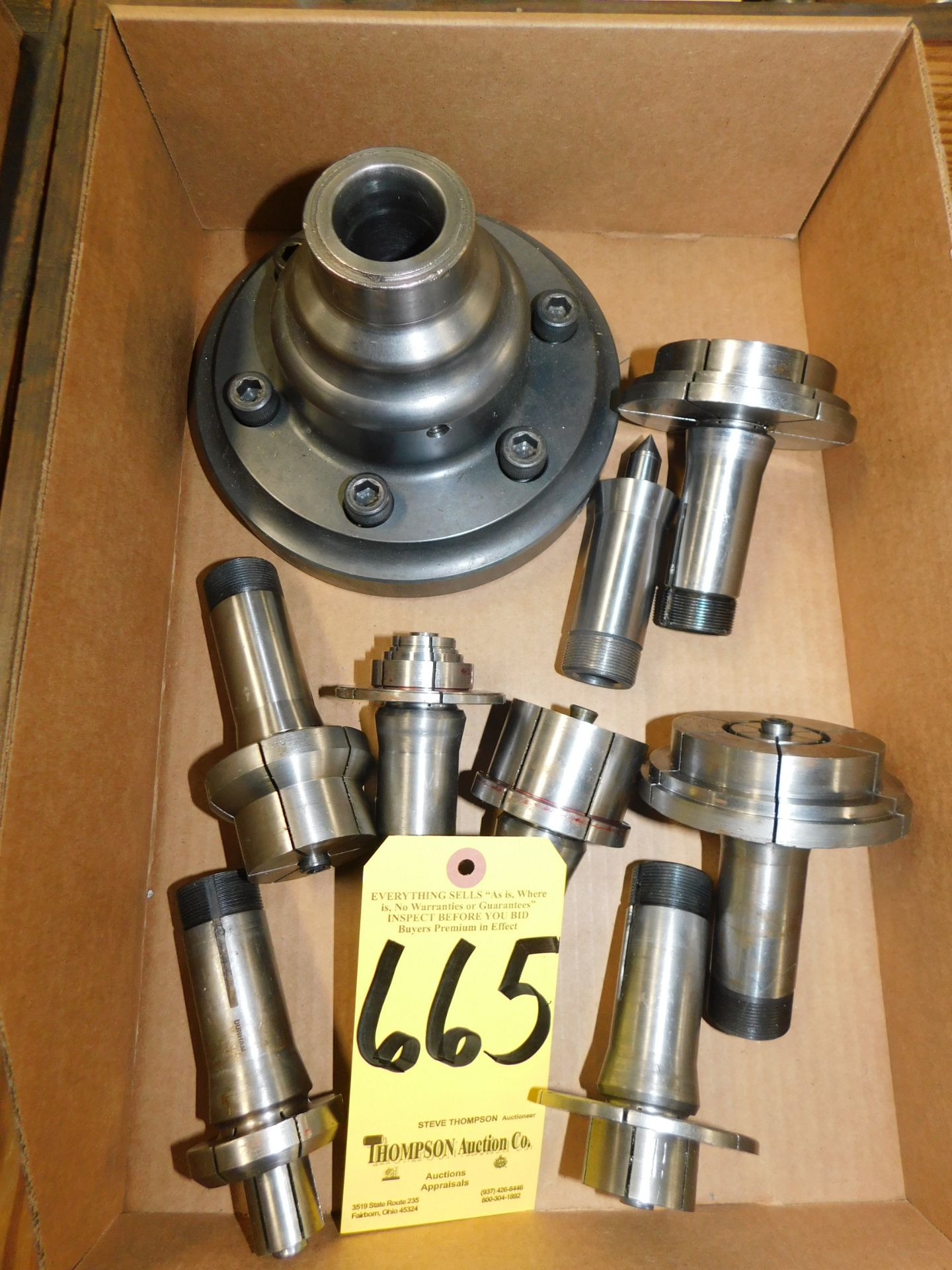 5C Collet Spindle Nose with 5C Collets