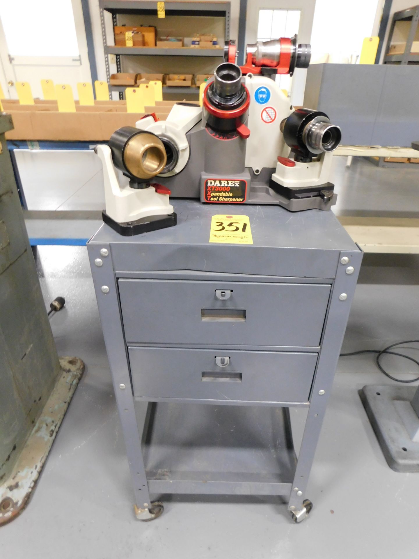 Darex Model XT3000 Tool Sharpener with Cabinet