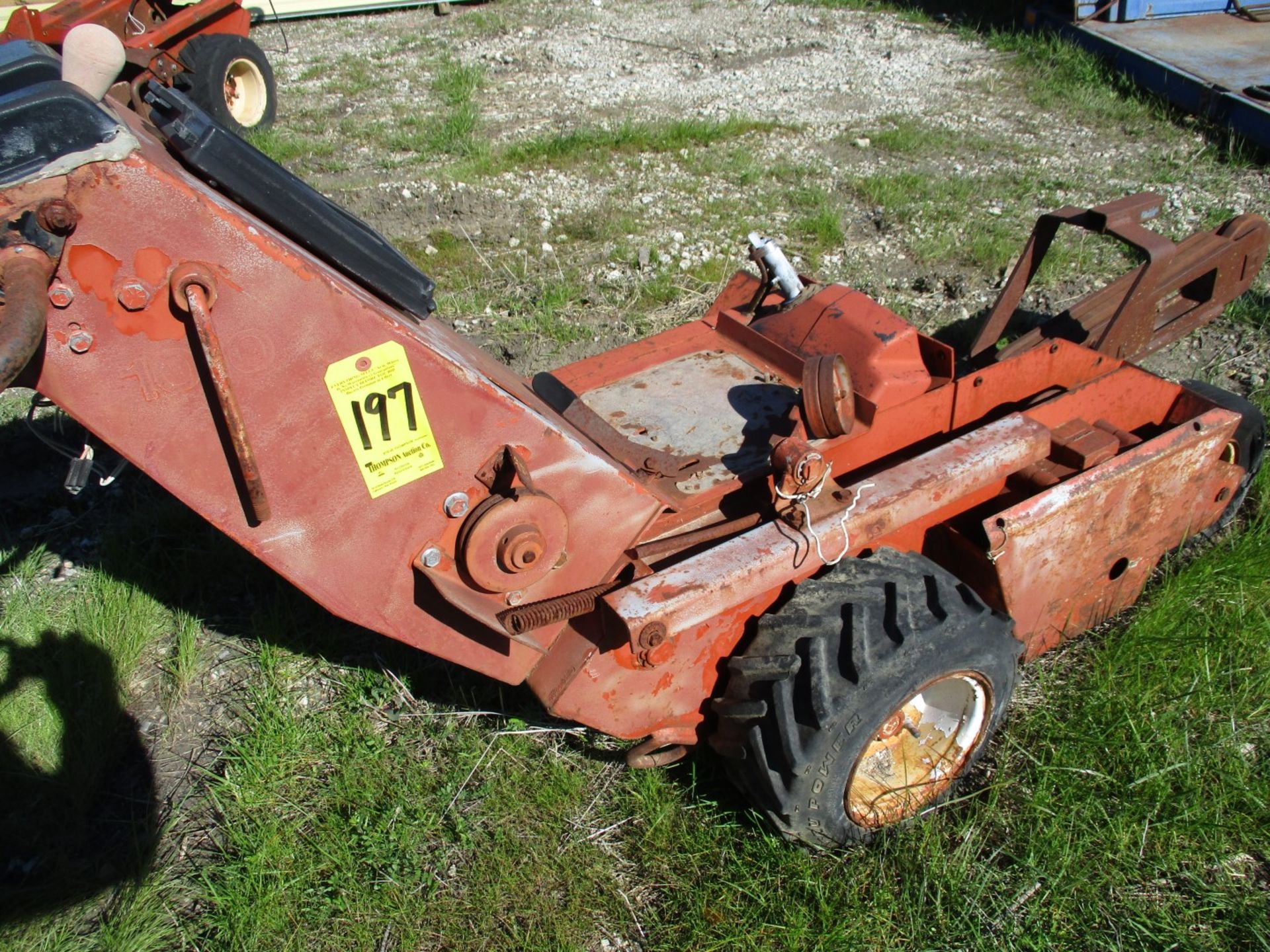 (2) Ditch Witch Trencher Frames - Image 2 of 3