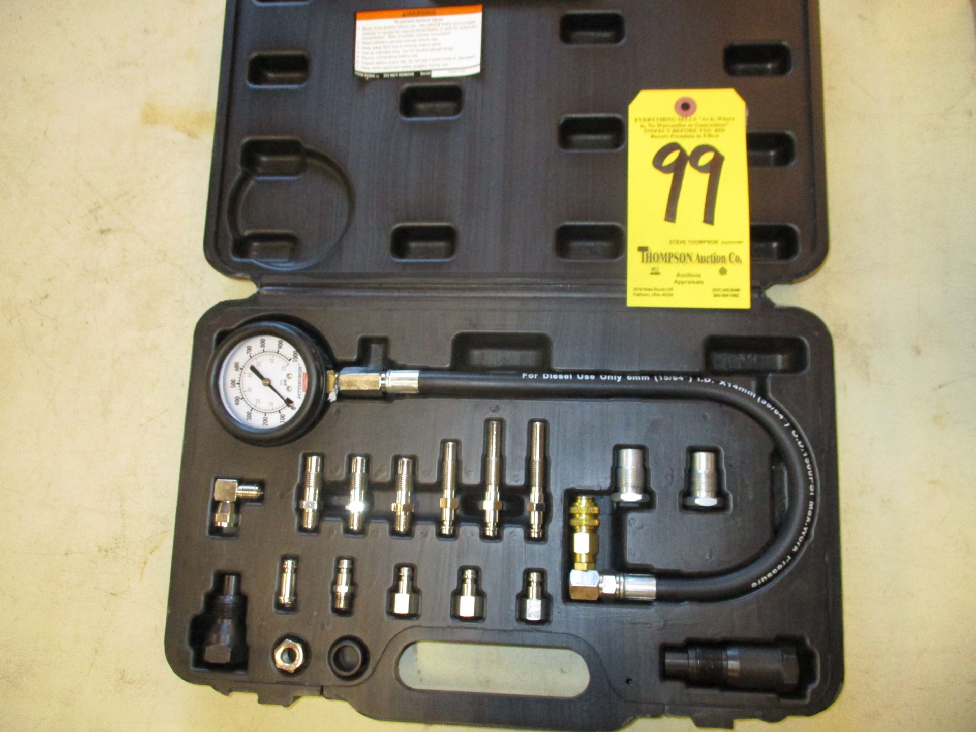 Automotive Pressure Test Kit