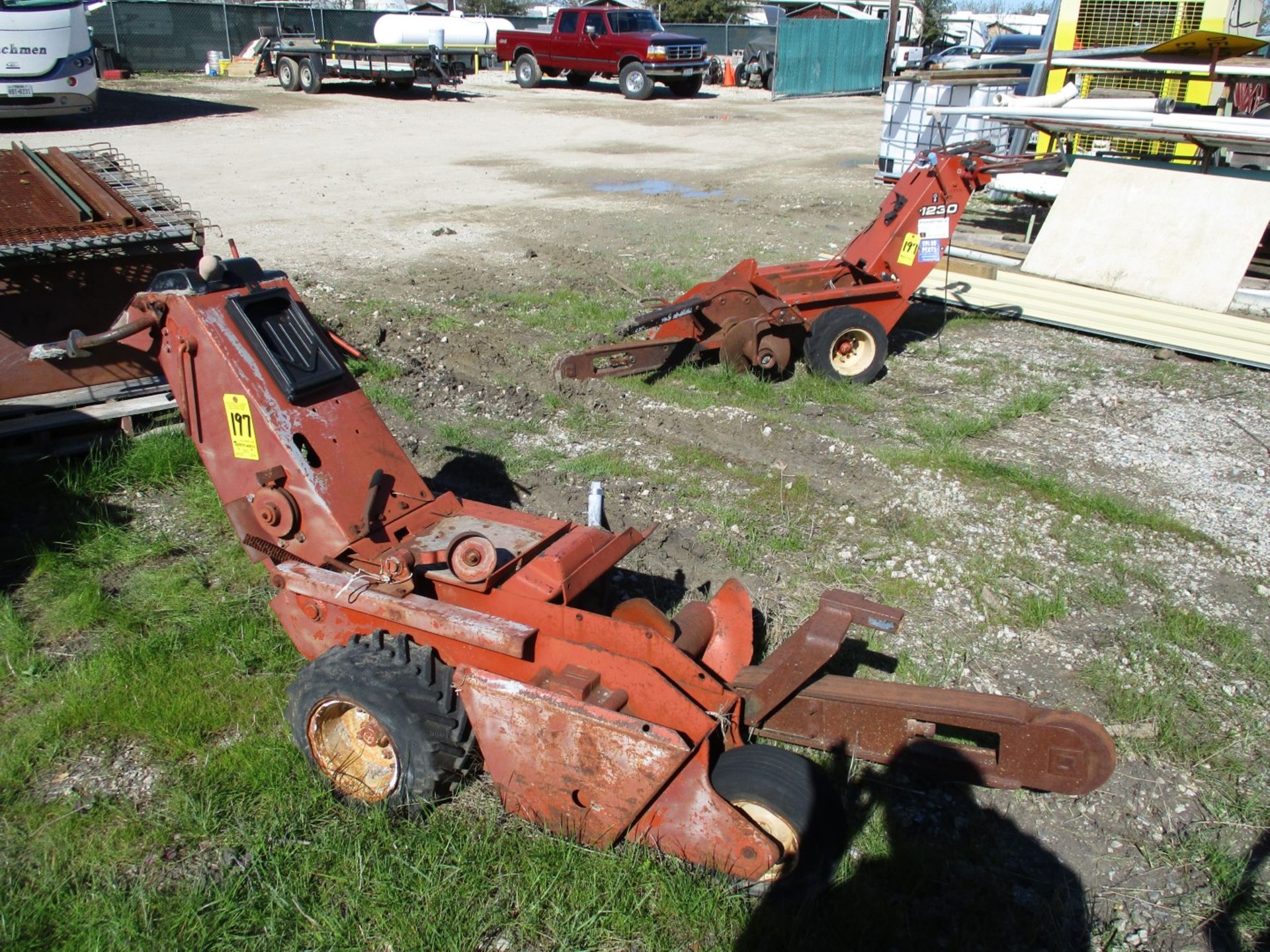 (2) Ditch Witch Trencher Frames