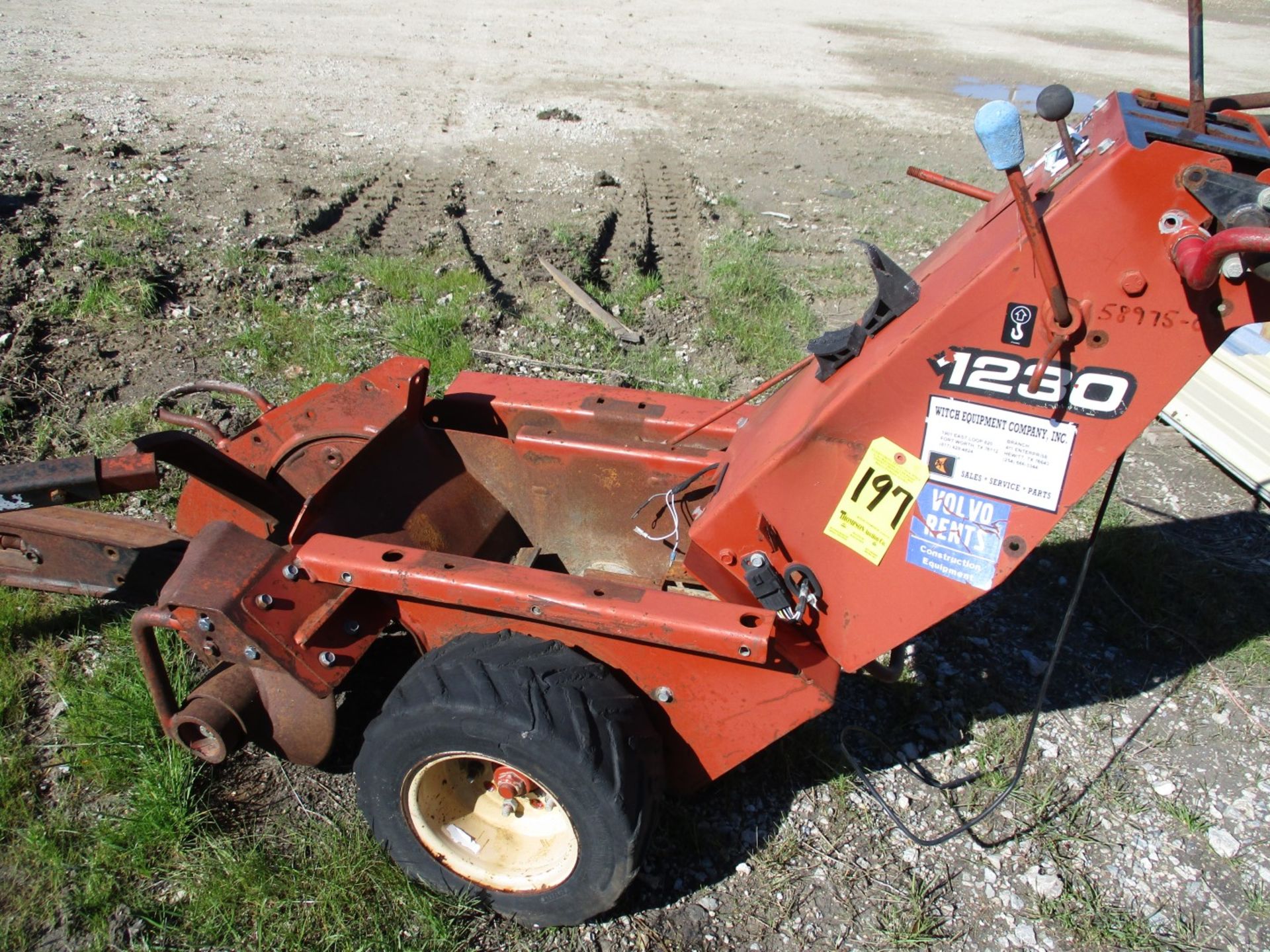 (2) Ditch Witch Trencher Frames - Image 3 of 3