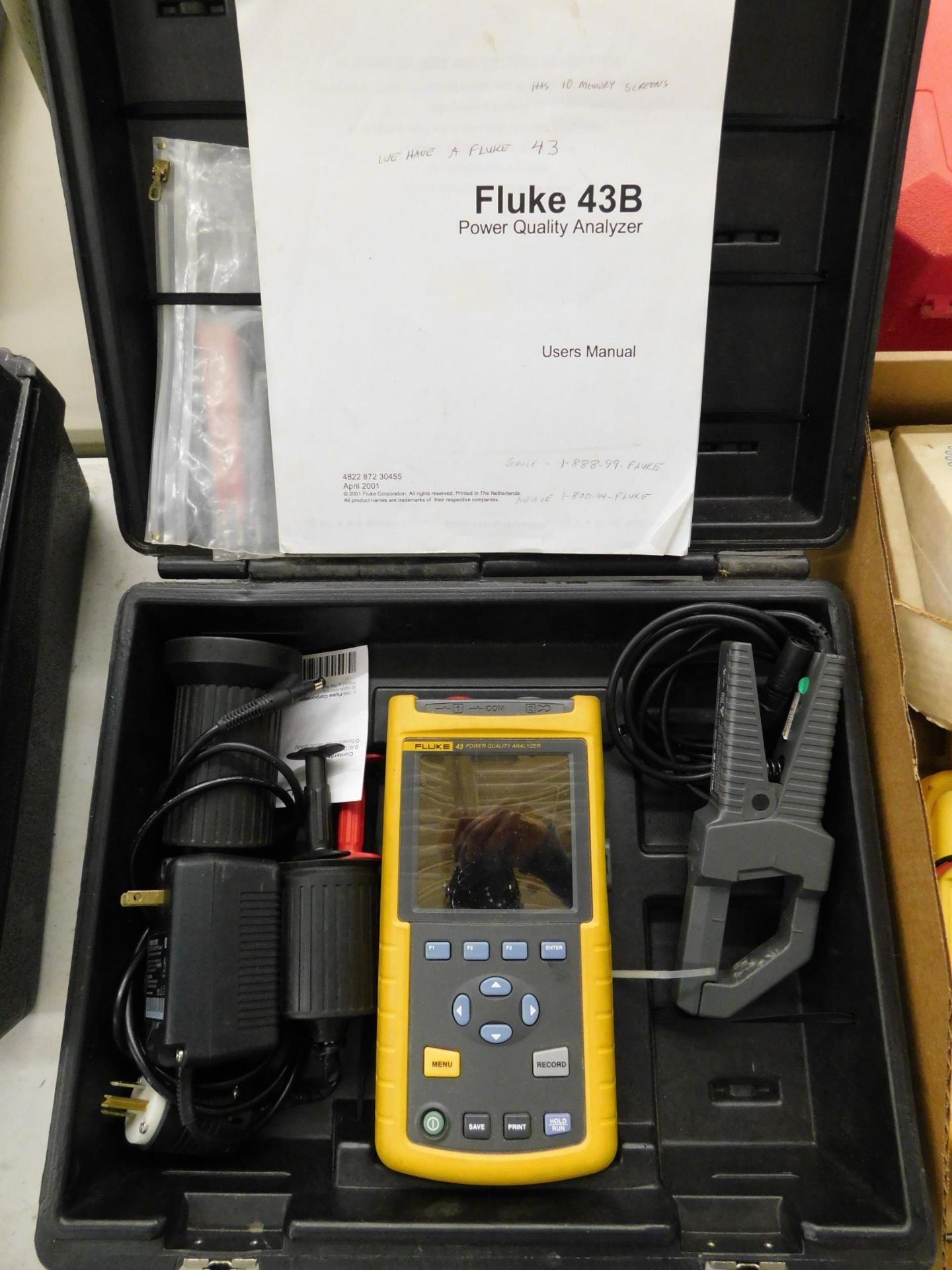 Fluke Model 43 Power Quality Analyzer