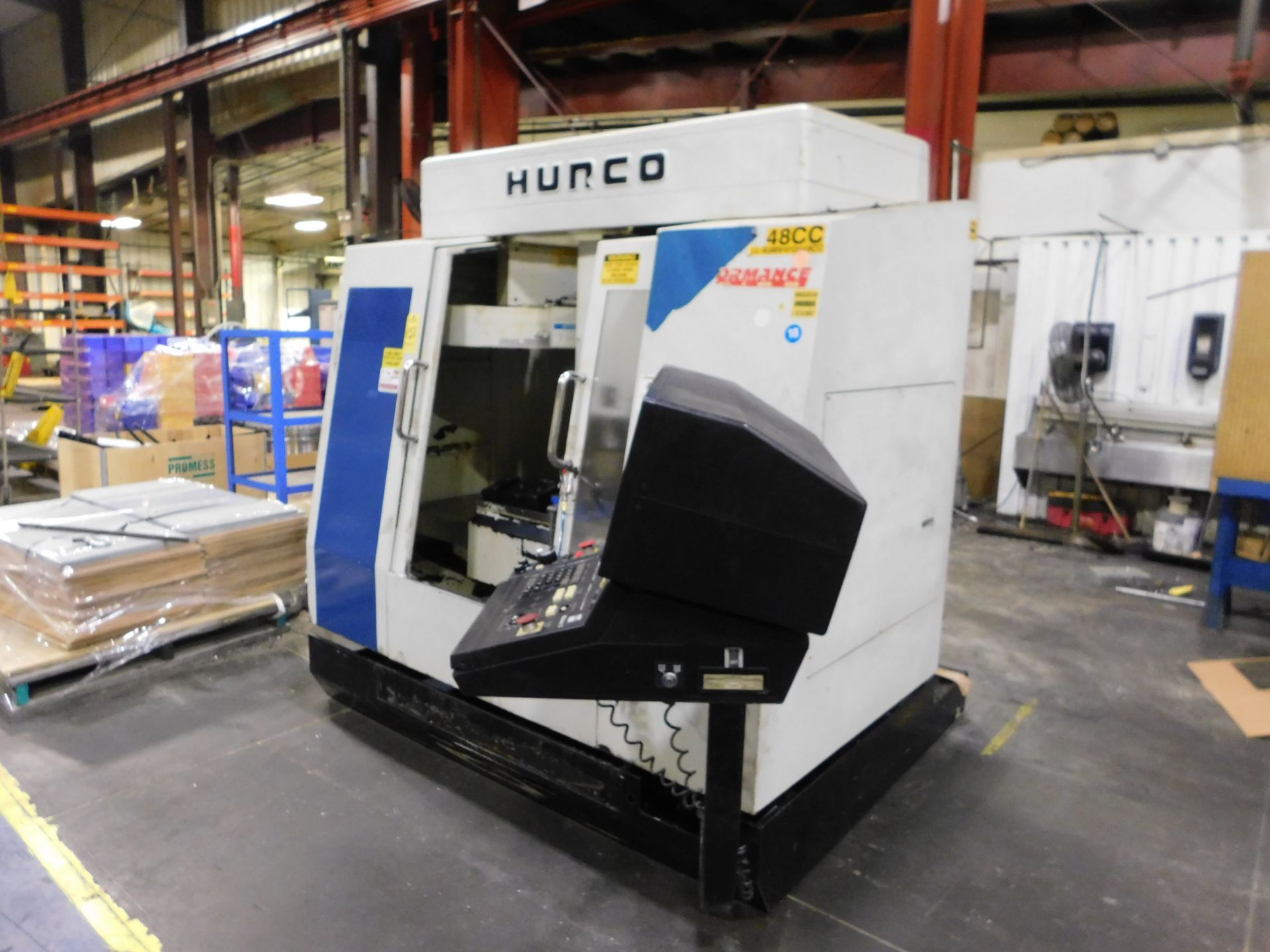 Hurco Model BMC-30M CNC Vertical Machining Center, Hurco CNC Control, 40 Taper, 24 ATC, 8,000 RPM, - Image 3 of 4