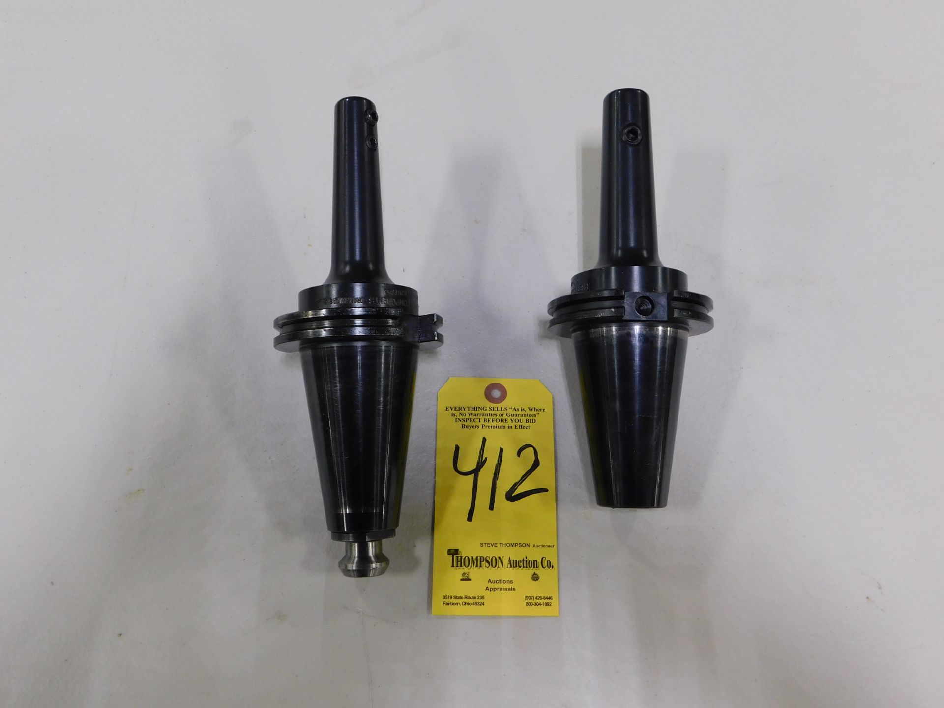 (2) Cat 50 End Mill Holders